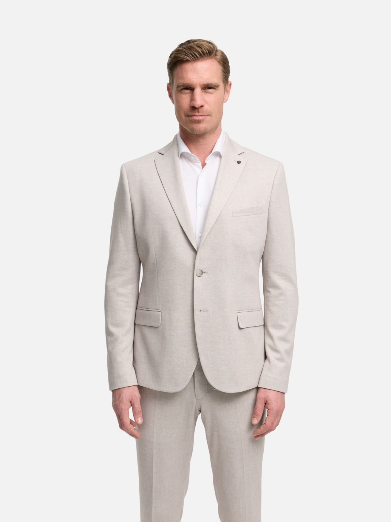 Herren Sakko DiNick in Med. Beige, Vorderansicht