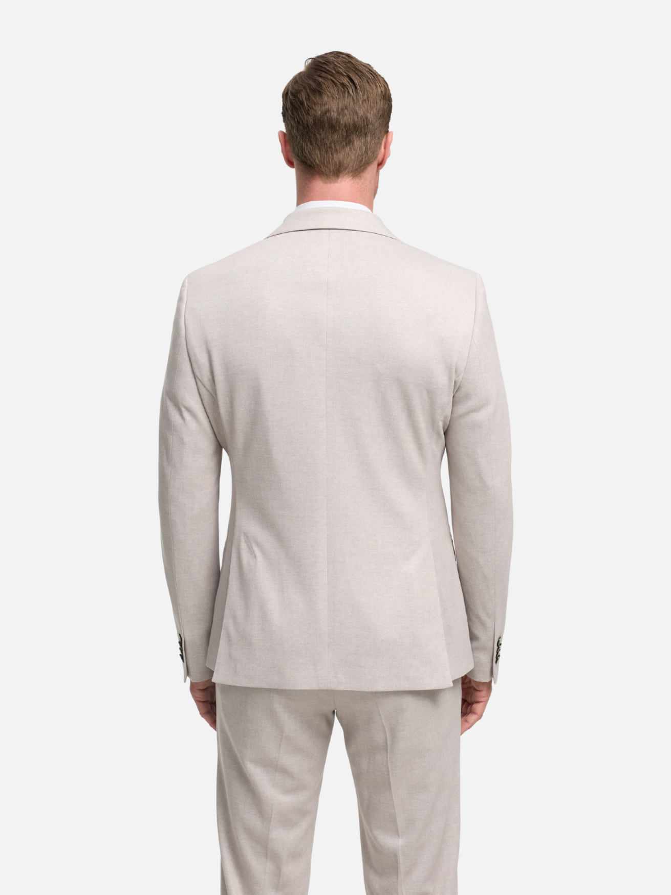 Herren Sakko DiNick in Med. Beige, Rückansicht
