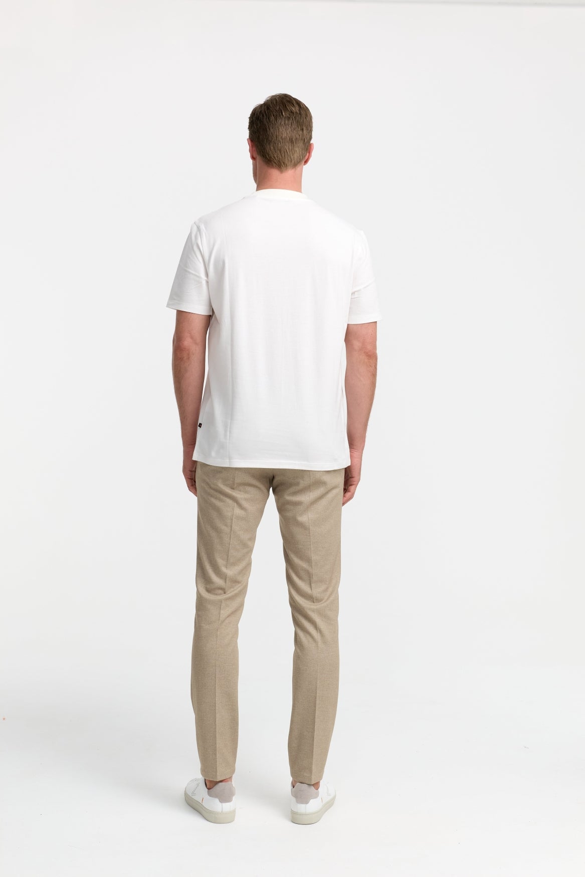 Herren T-Shirt DiFlo in Offwhite, Seitenansicht