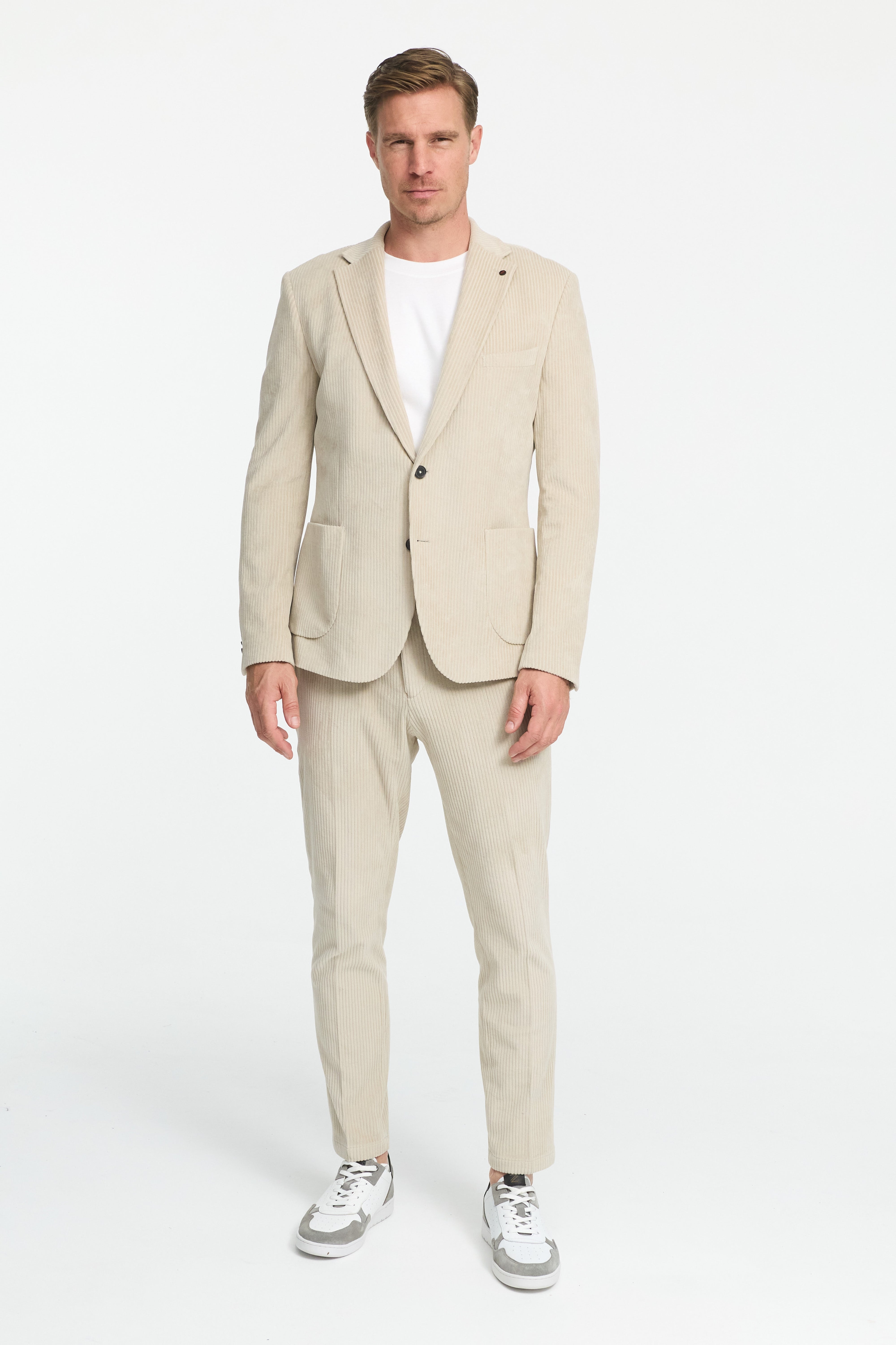 Jersey Cord Sakko DiNick AT 232619-220 Beige