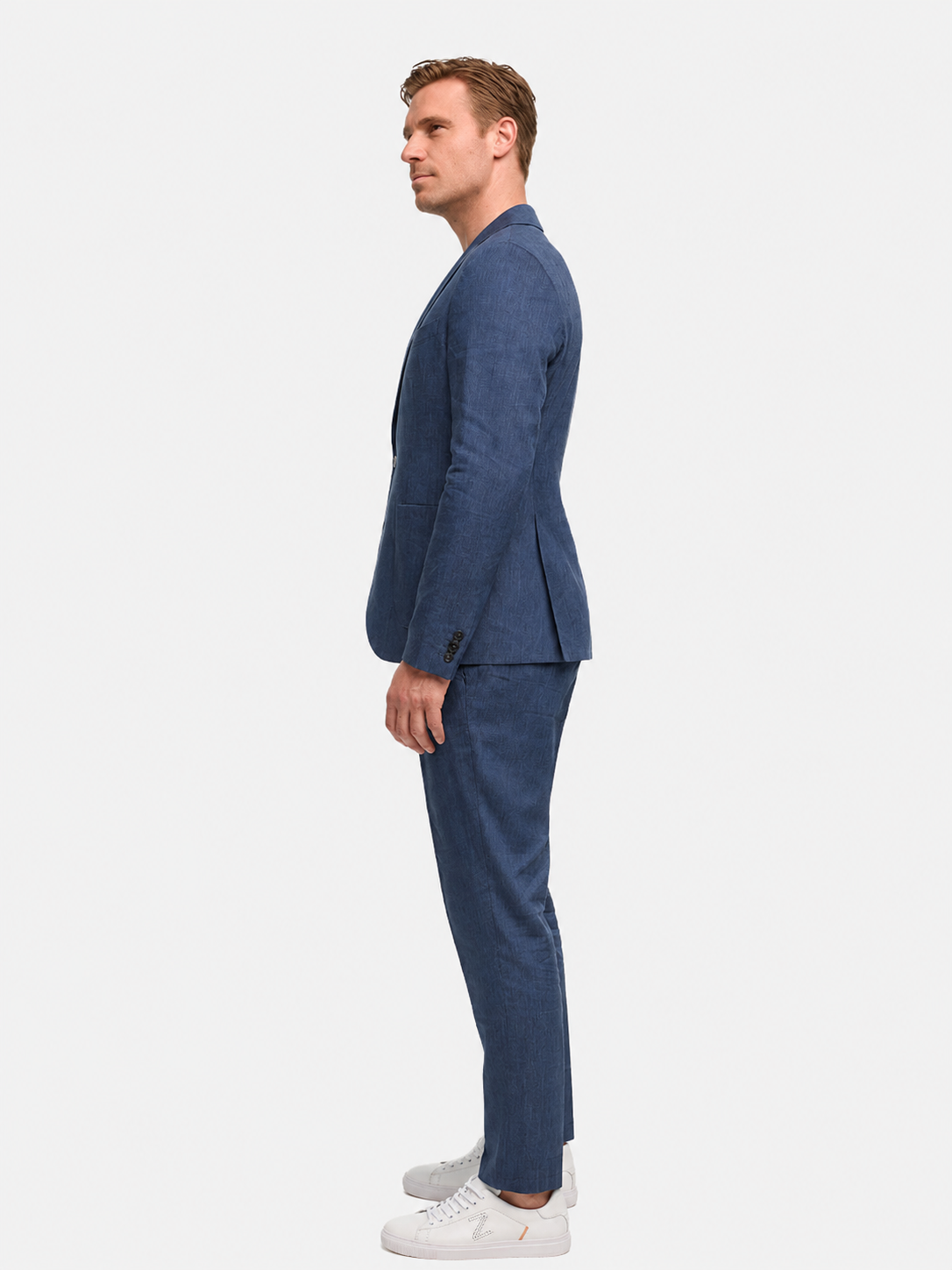 Leinen Anzug 211547-670 Dk. Blue