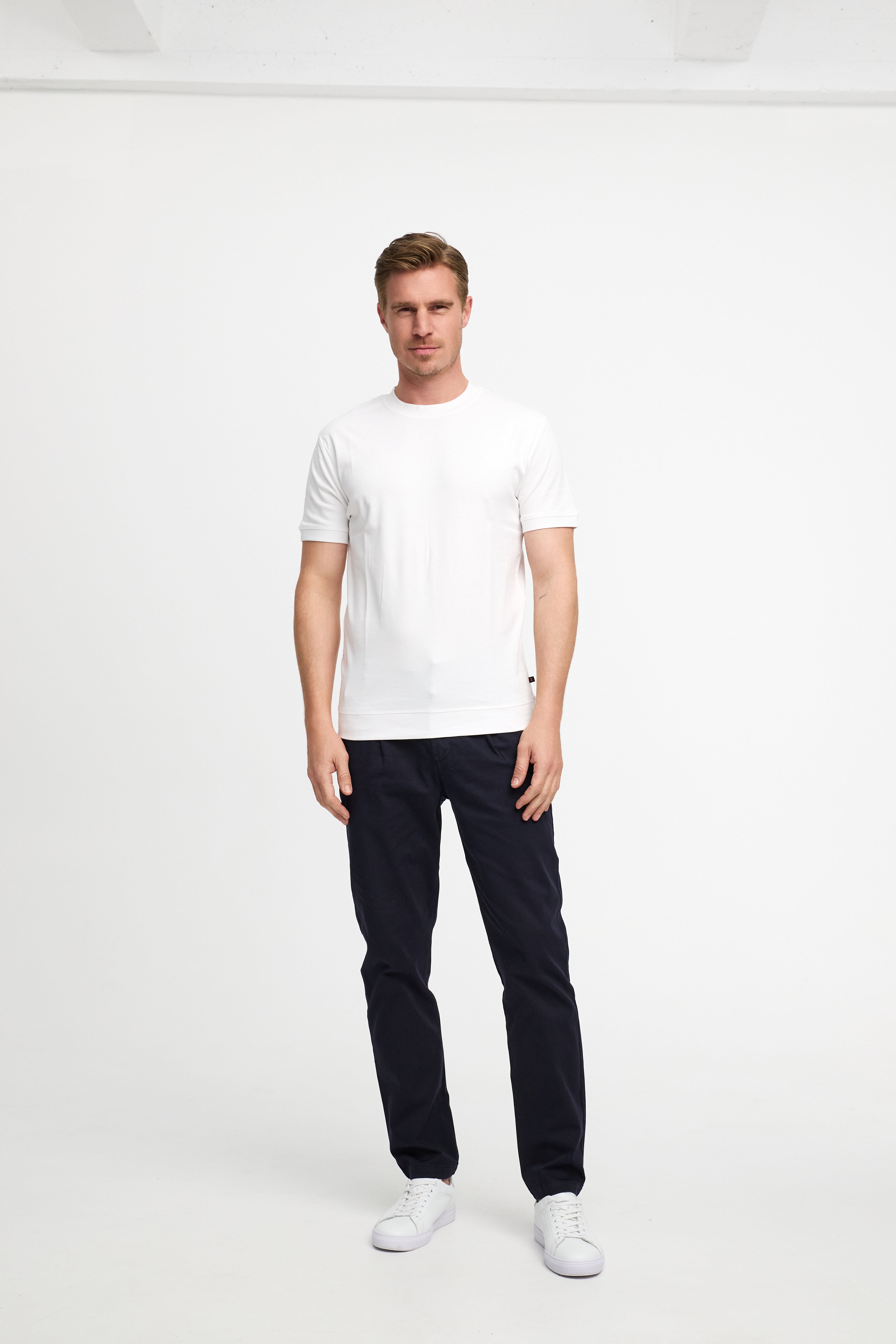 T-Shirt DiRalph 218-100 Weiß