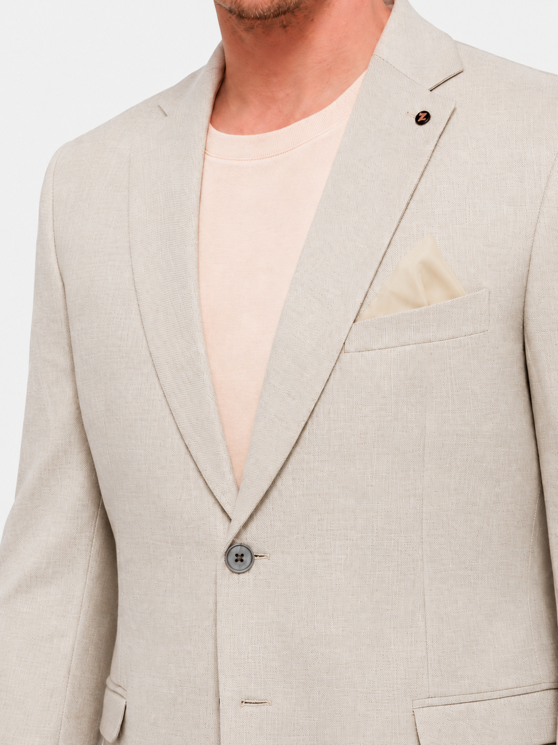 DiNick Sakko Slim Fit | Lt. Beige