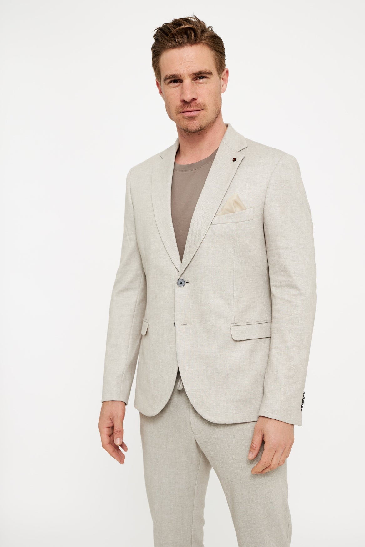 DiNick Sakko Slim Fit | Lt. Beige