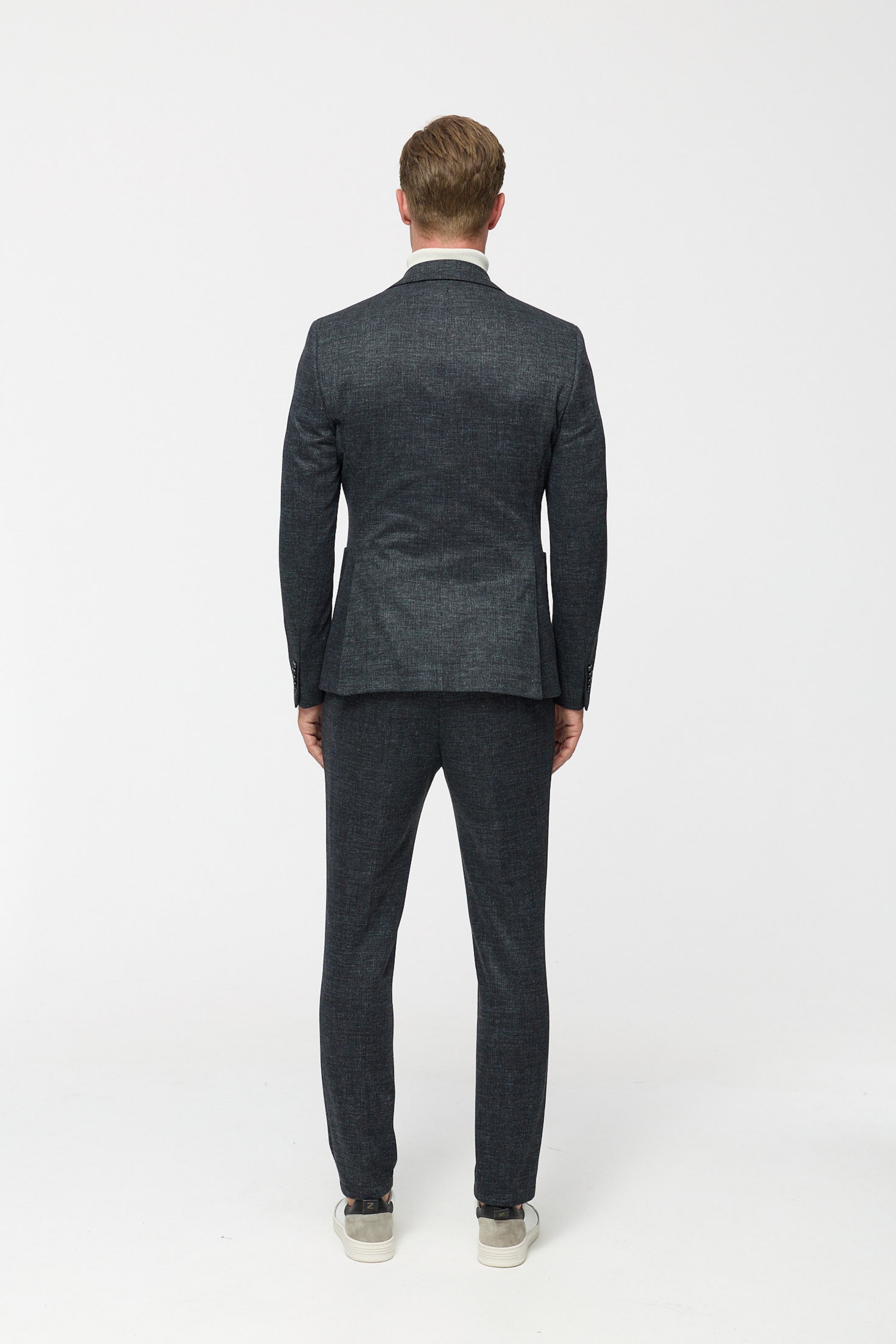 Jersey Sakko DiNove AP 232614-395 Anthrazit