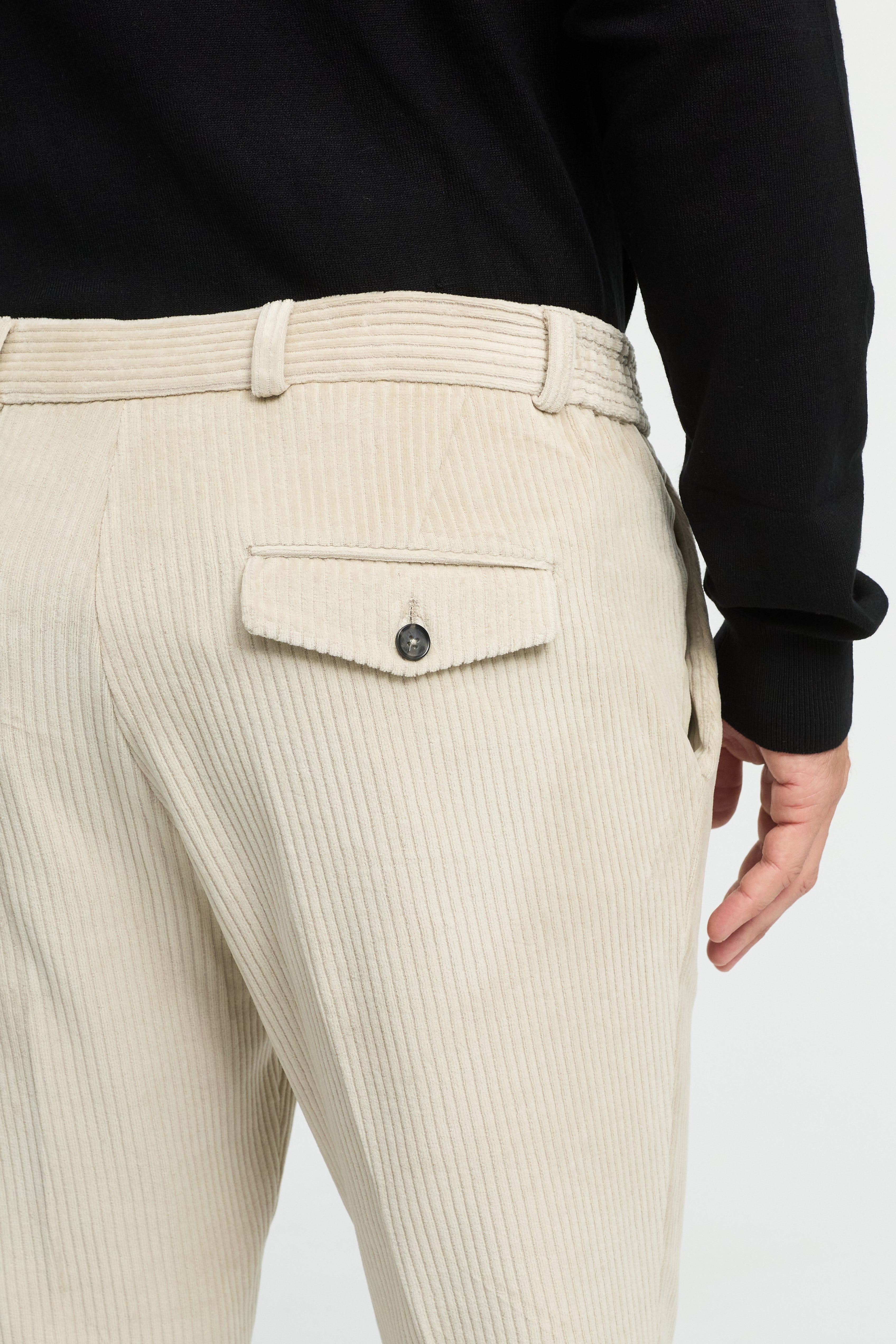 Jersey Cord Anzughose DiCliffer SE 232619-220 Beige