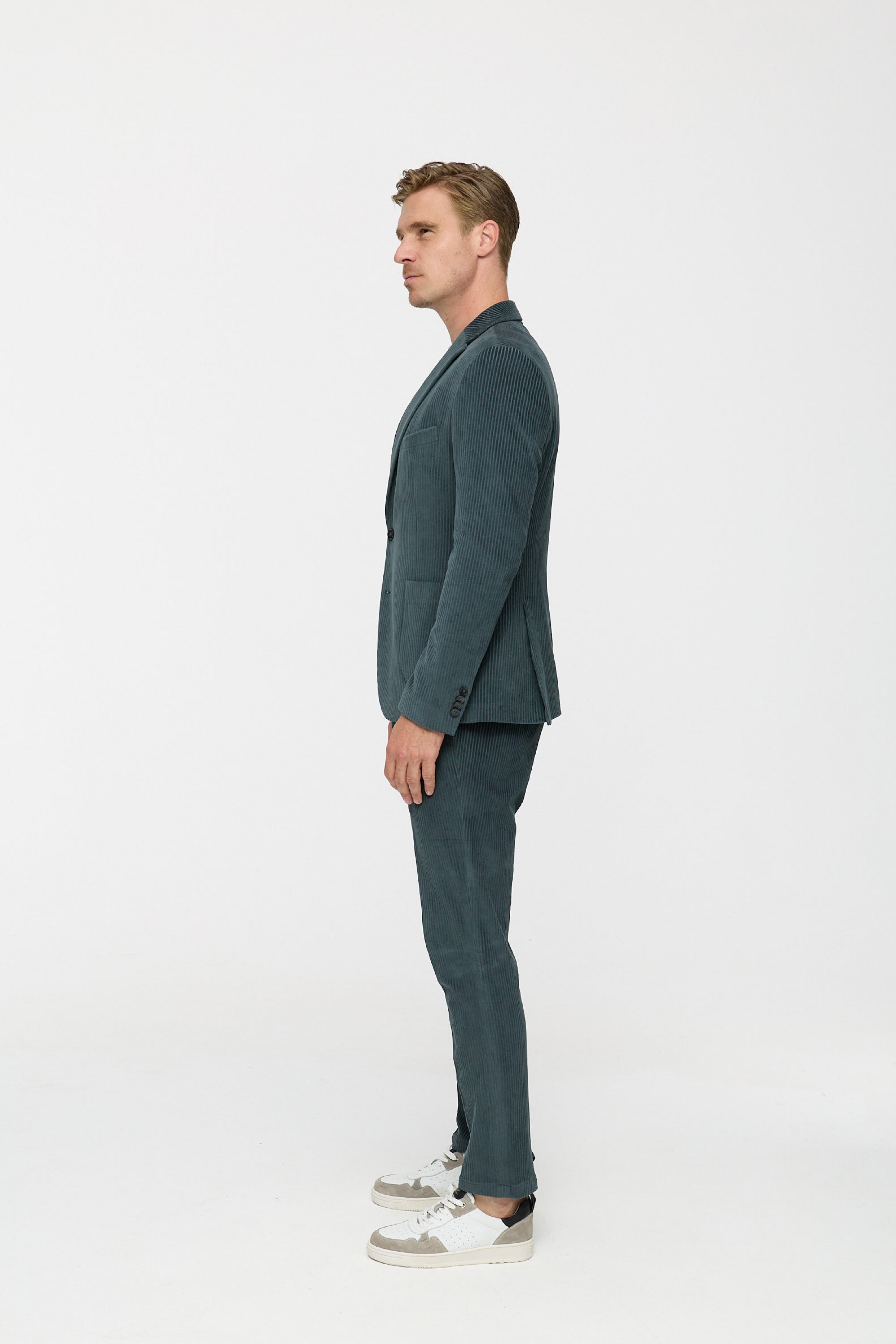 Jersey Cord Sakko DiNick AT 232619-390 Dark Grey