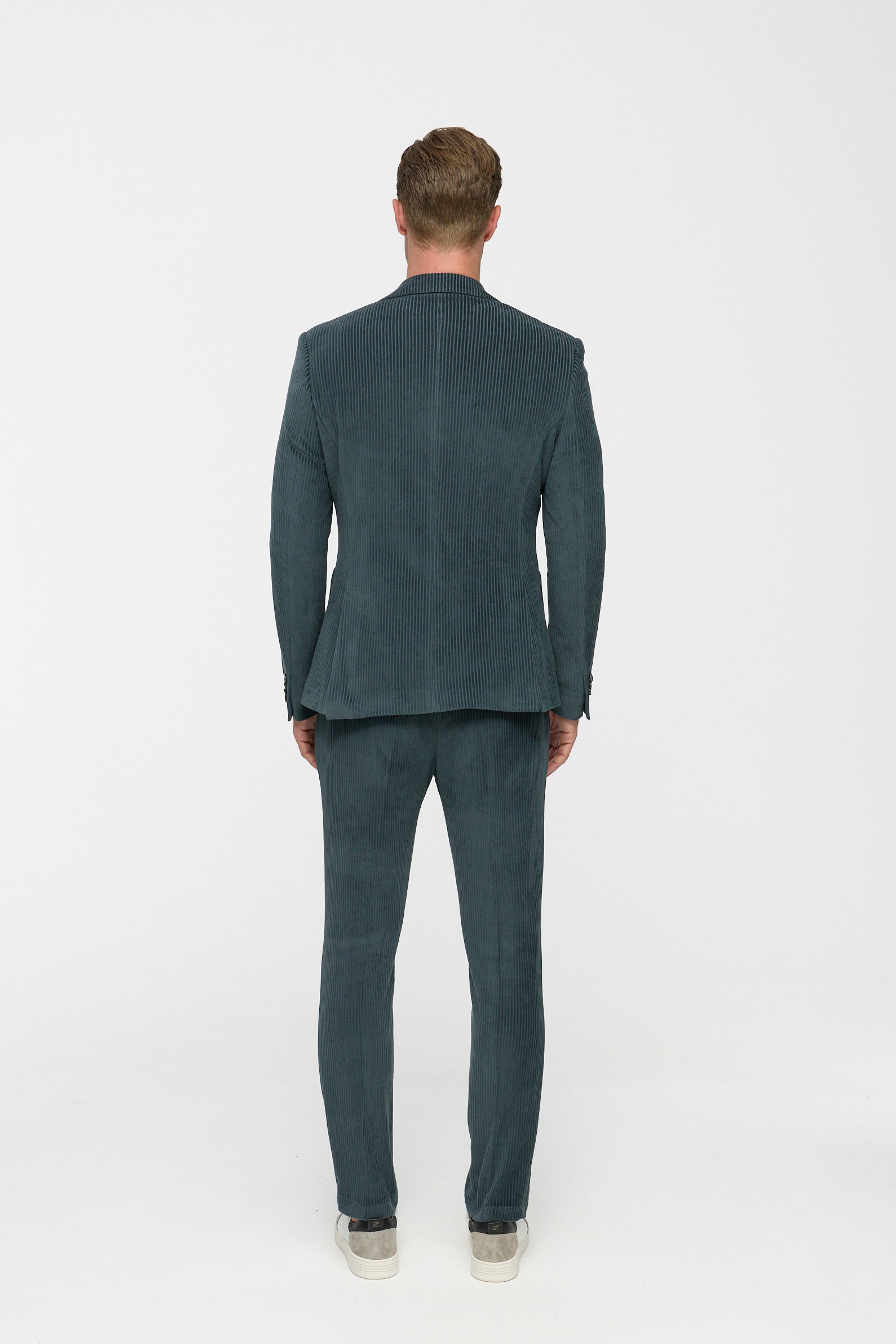 Jersey Cord Sakko DiNick AT 232619-390 Dark Grey