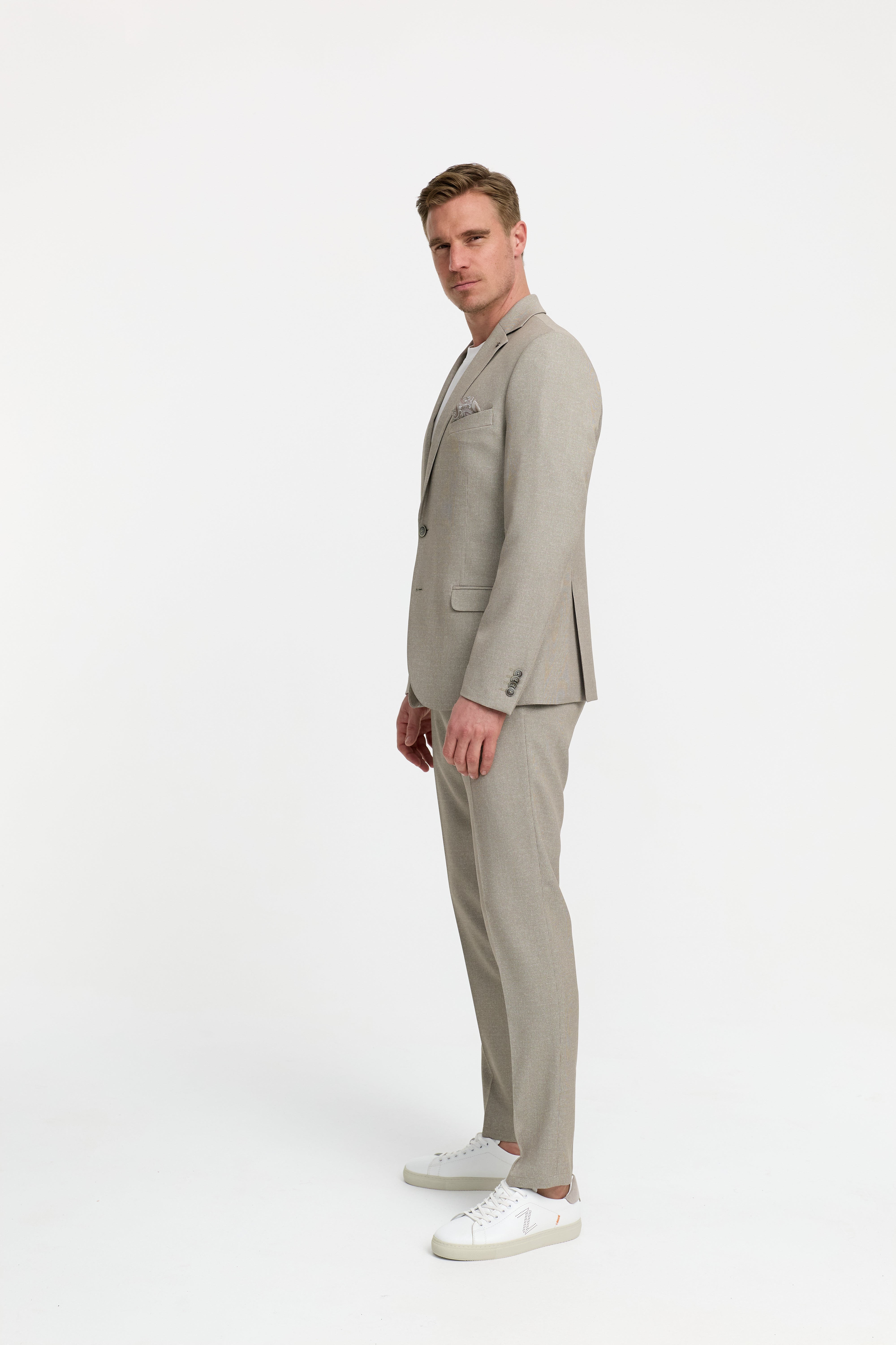 Jersey Anzug 241212-290 Beige