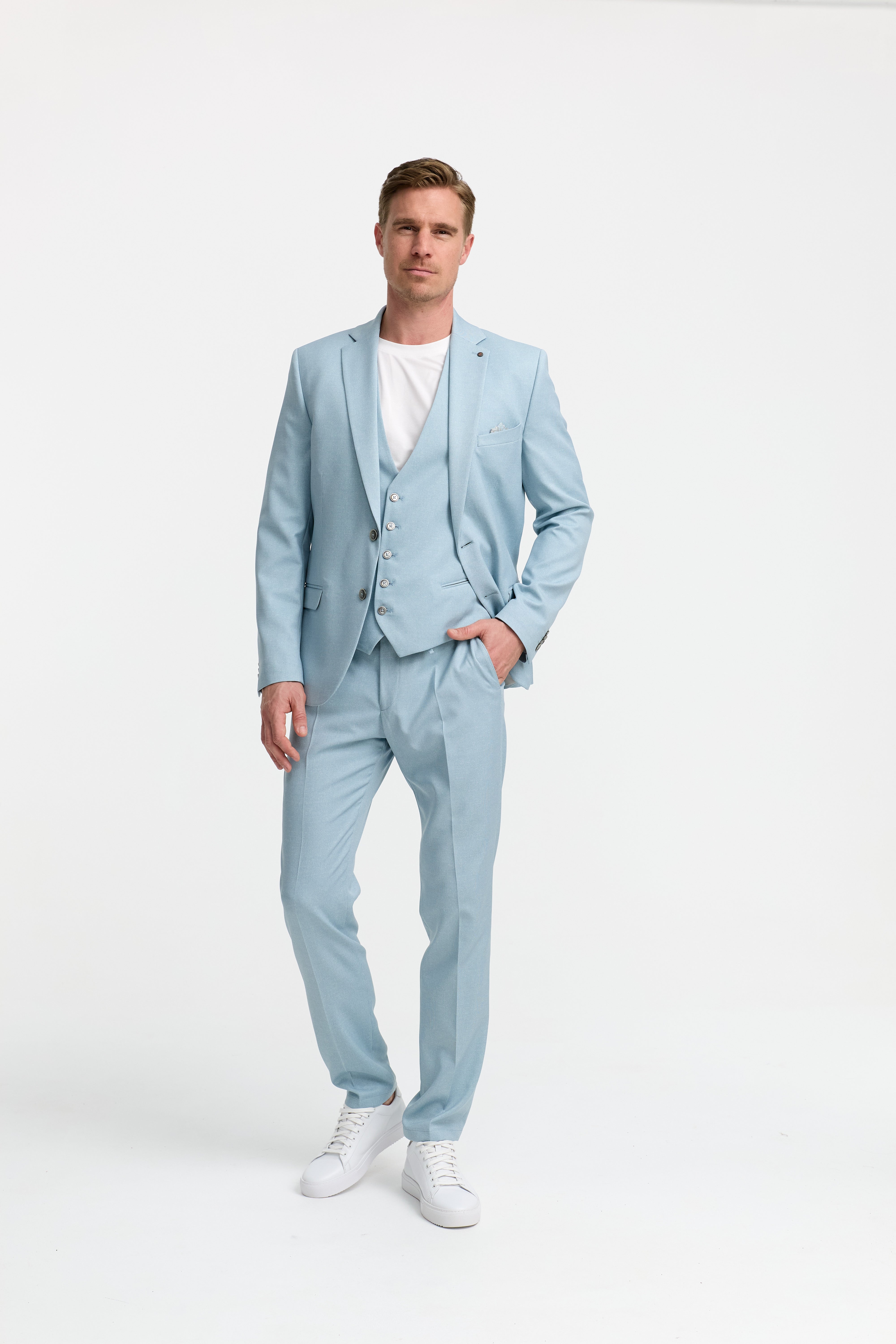 Jersey Anzug 241212-615 Blau