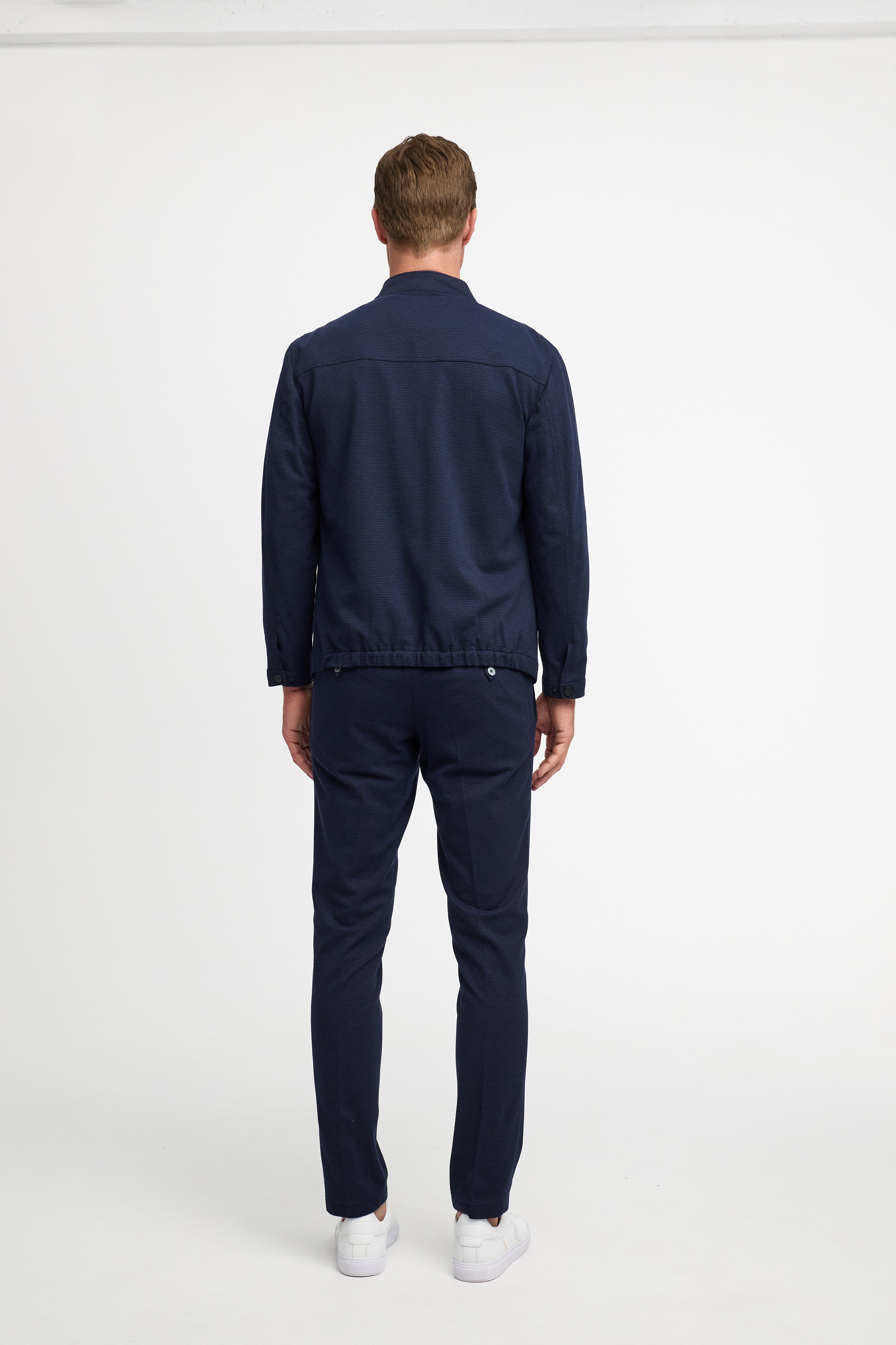 Gewebtes Wende-Blouson DiRezauro 251007-310 Grau/Schwarz