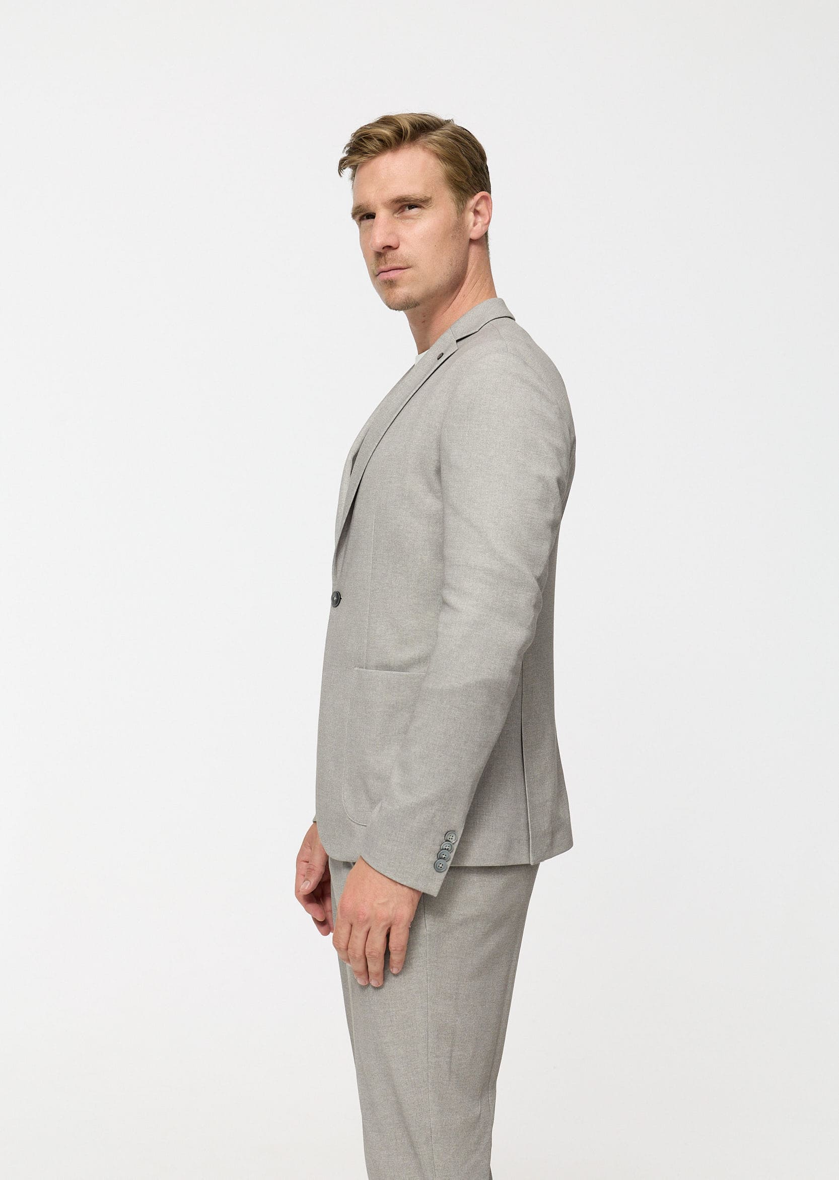 Jersey Sakko DiNove 251617-250 | Med. Beige