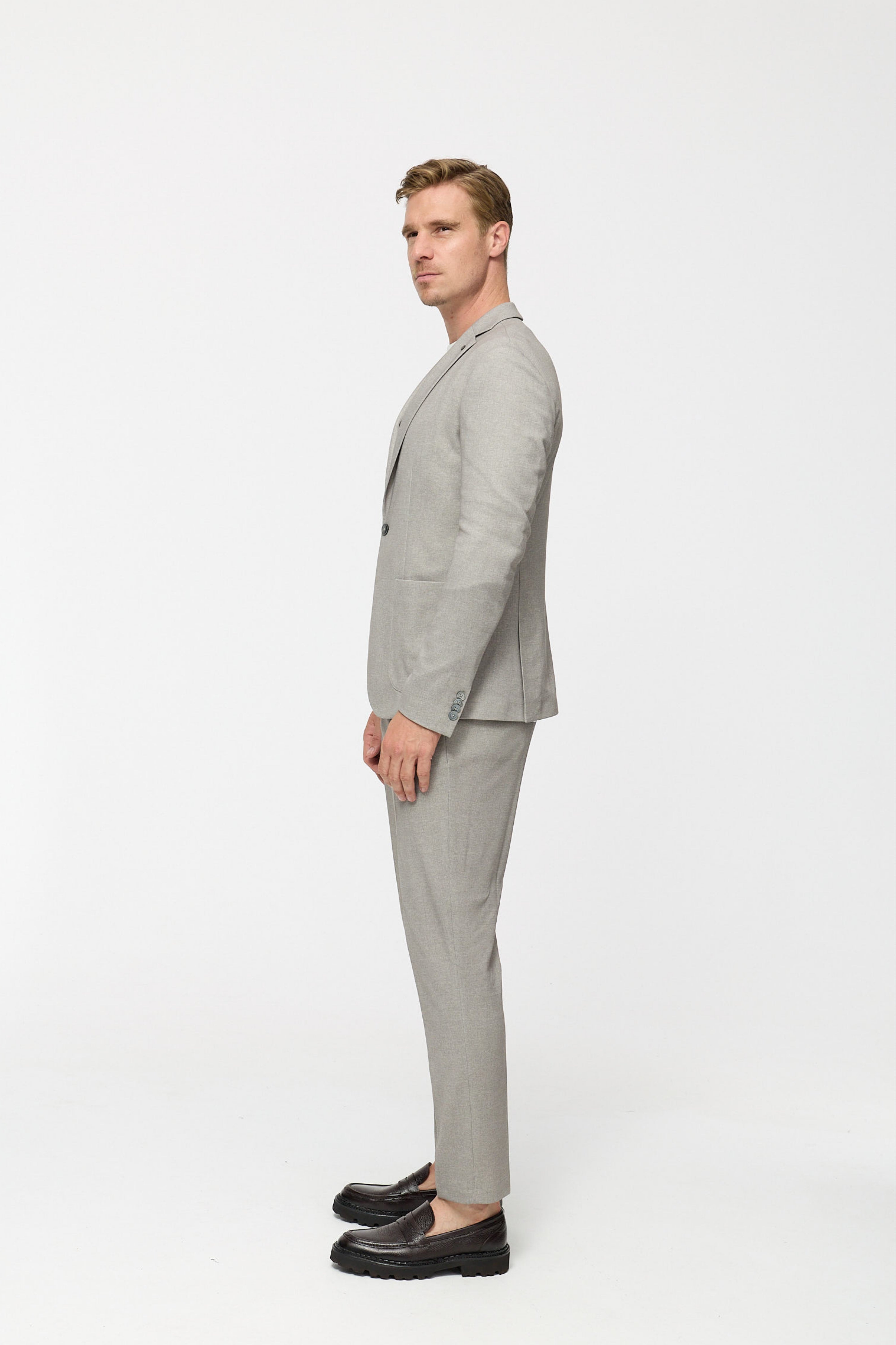 Jersey Anzug 251617-250 Beige