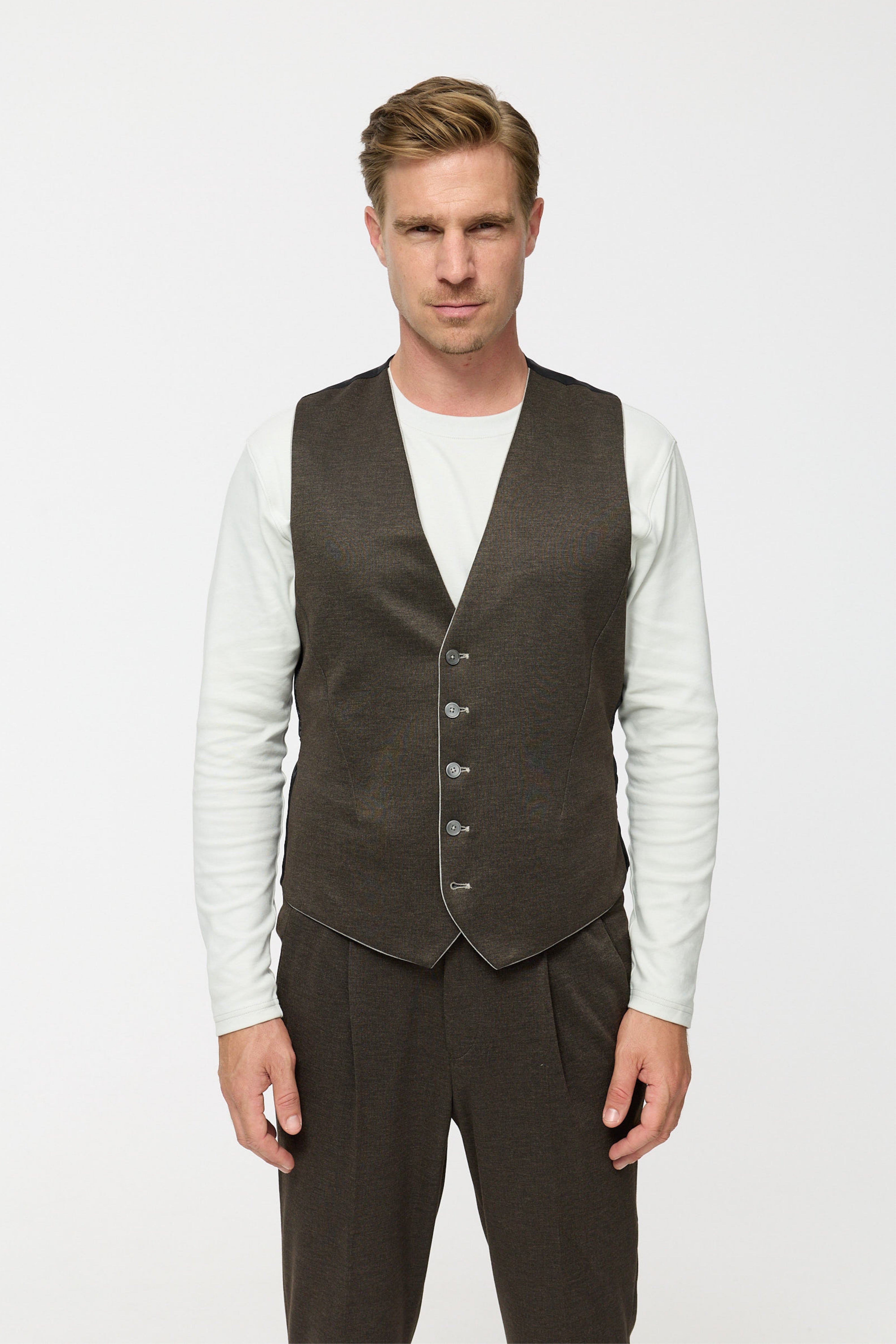 Jersey Weste DiWesley RV 251617-250 Beige