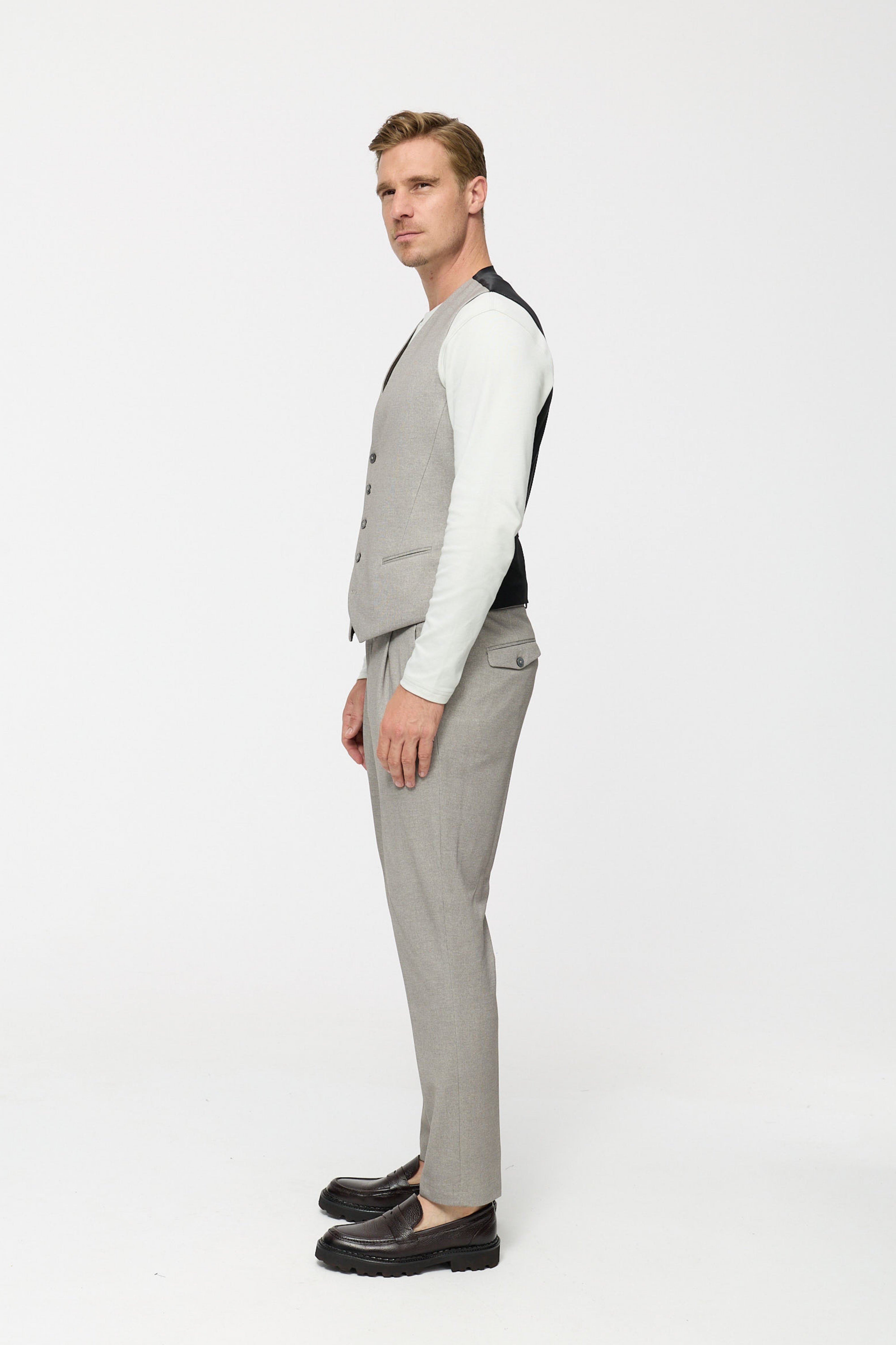 Jersey Weste DiWesley RV 251617-250 Beige