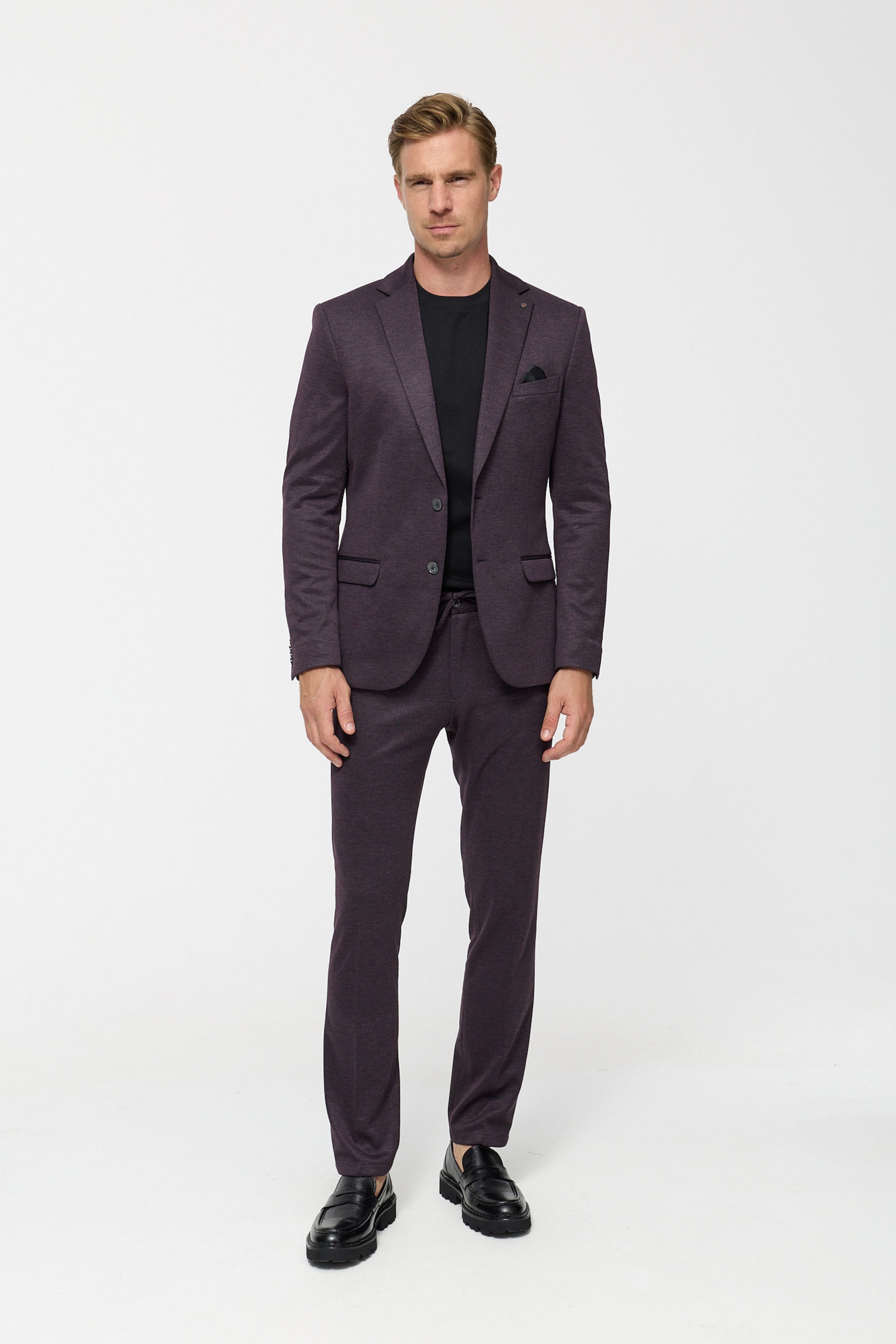 Jersey Sakko DiNick 251617-580 Dark Red