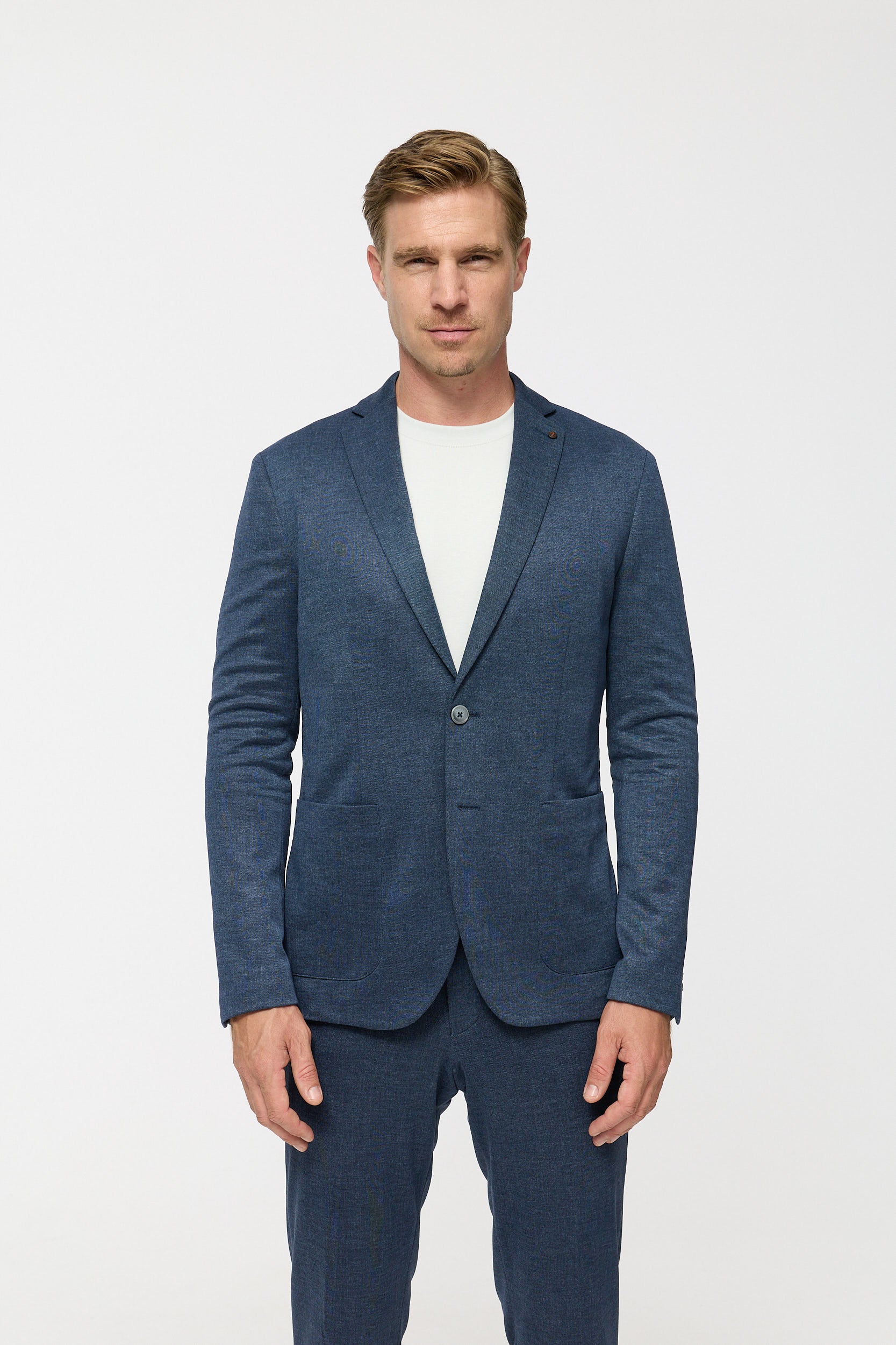 Jersey Sakko DiNove AP 251617-650 Jeansblue