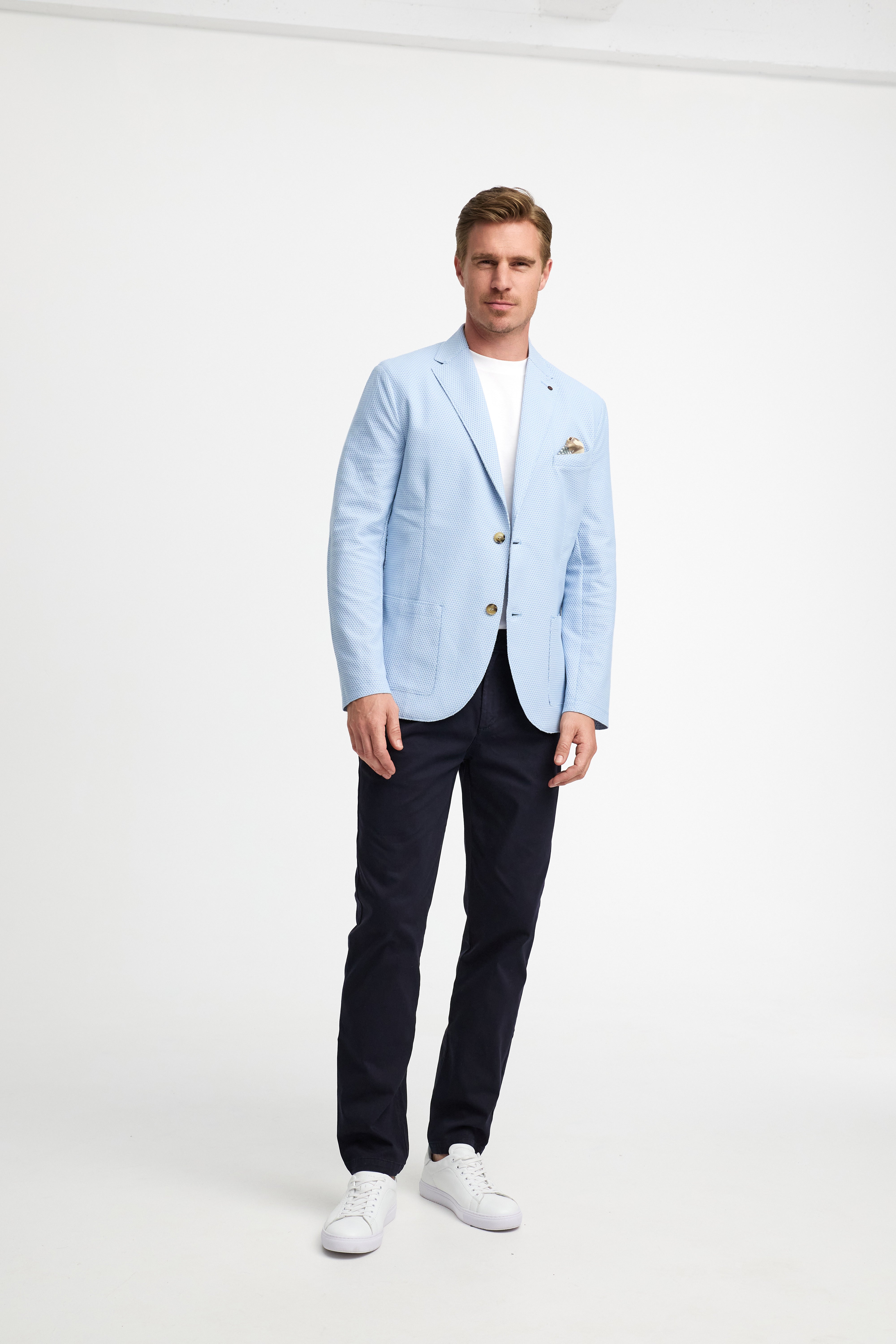 Jersey Blazer DiBeck 251667-620 Hellblau