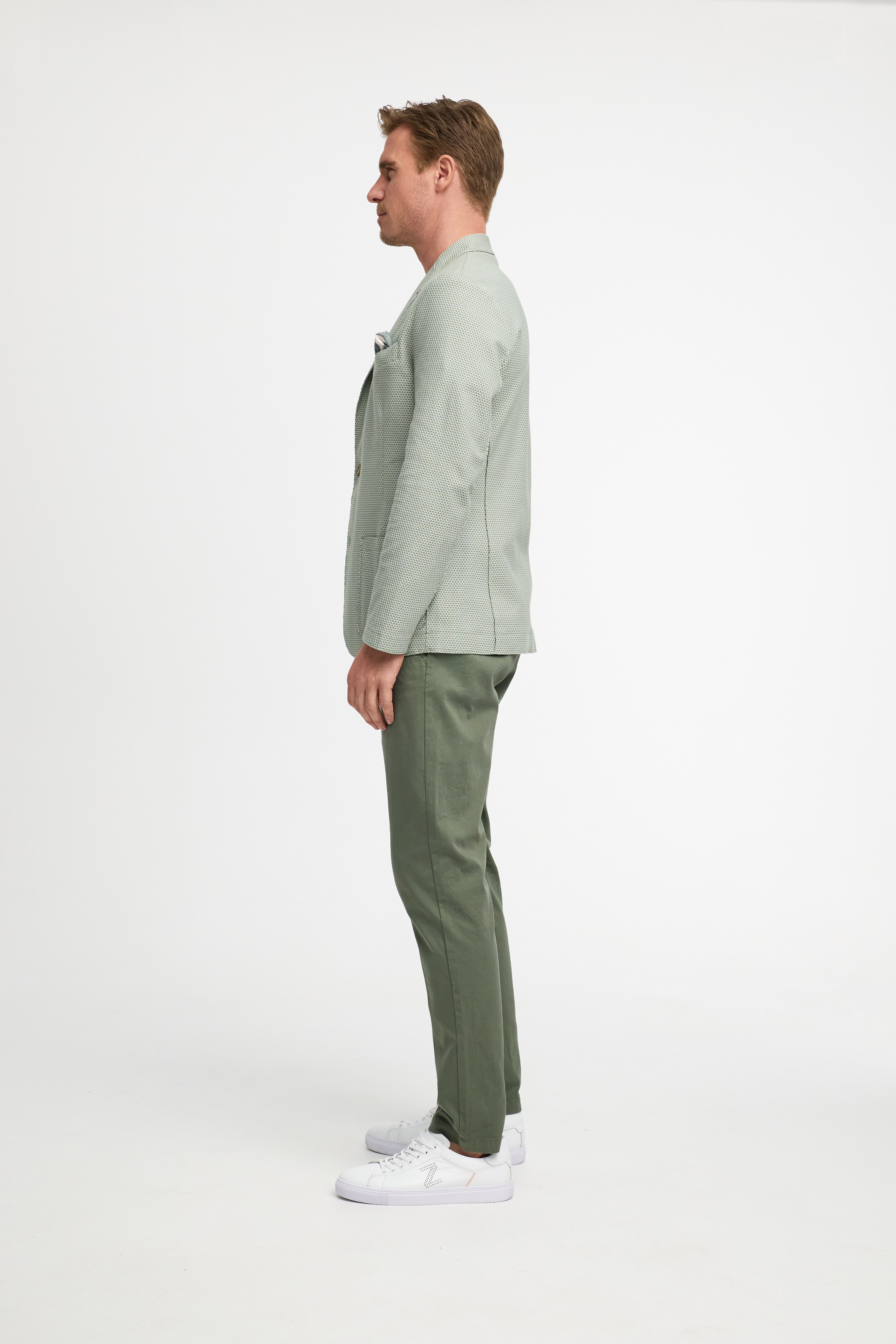 Jersey Blazer DiBeck 251667-720 Light Olive