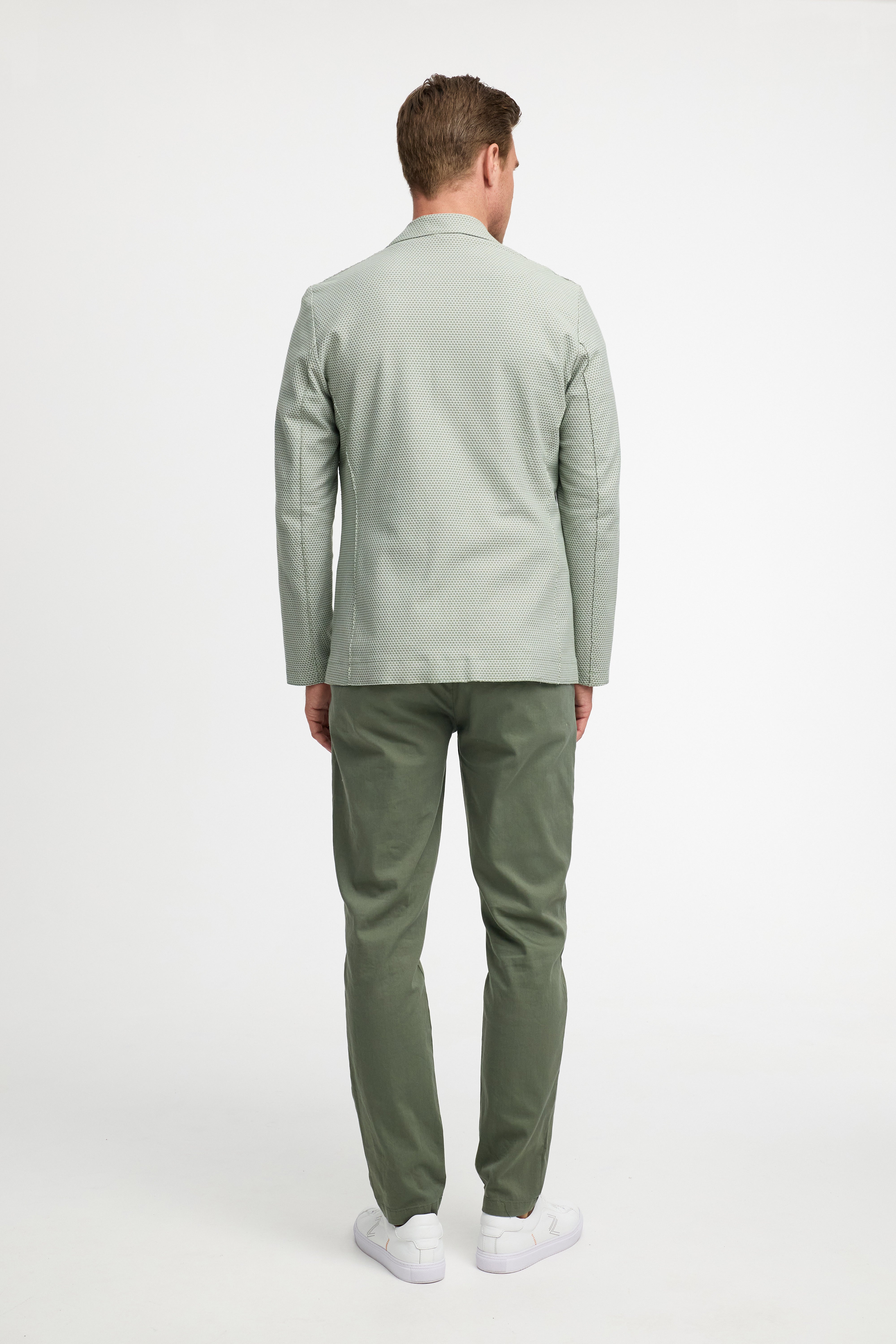 Jersey Blazer DiBeck 251667-720 Light Olive