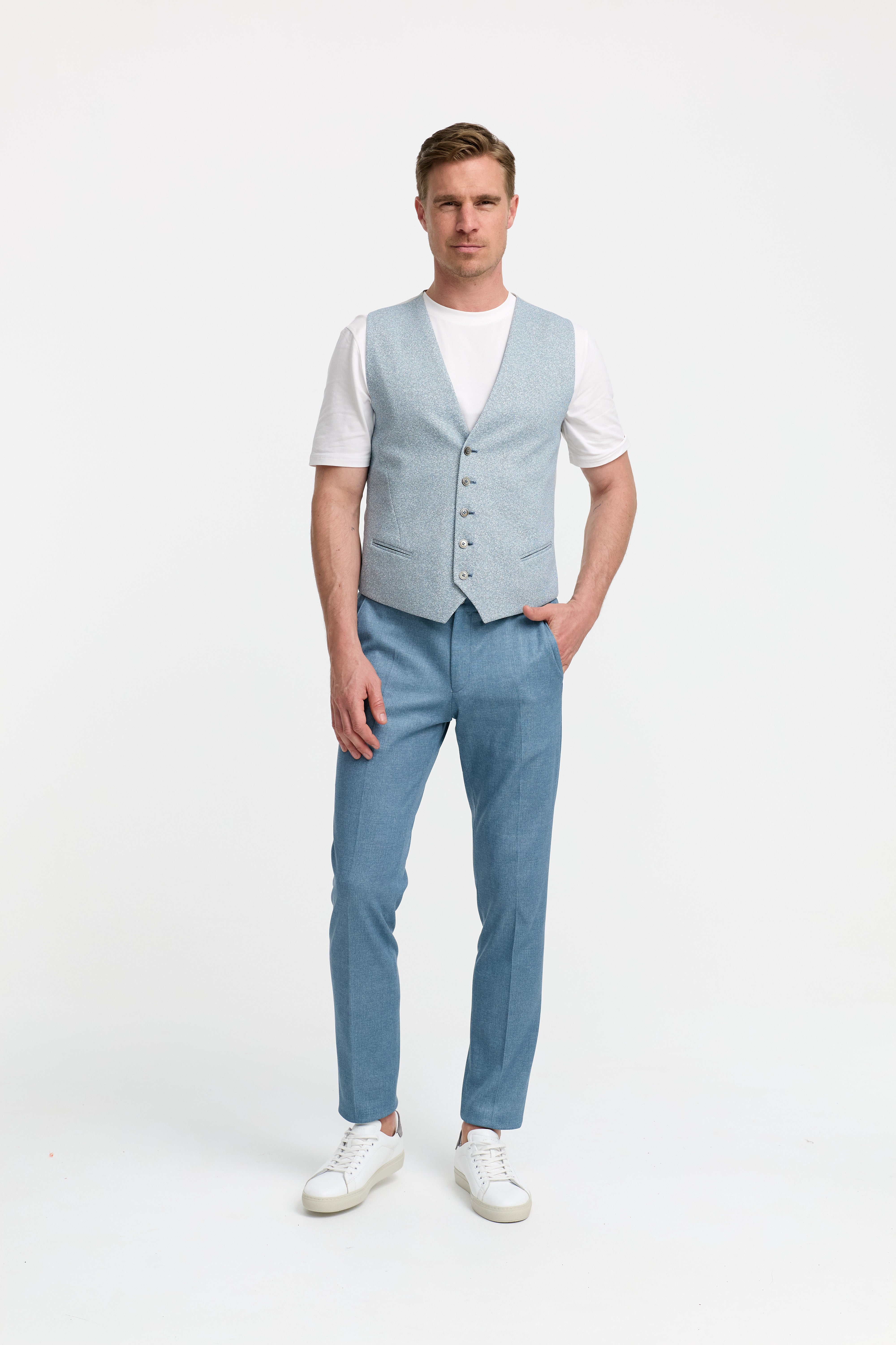 Jersey Weste DiWesley 251677-610 Blau