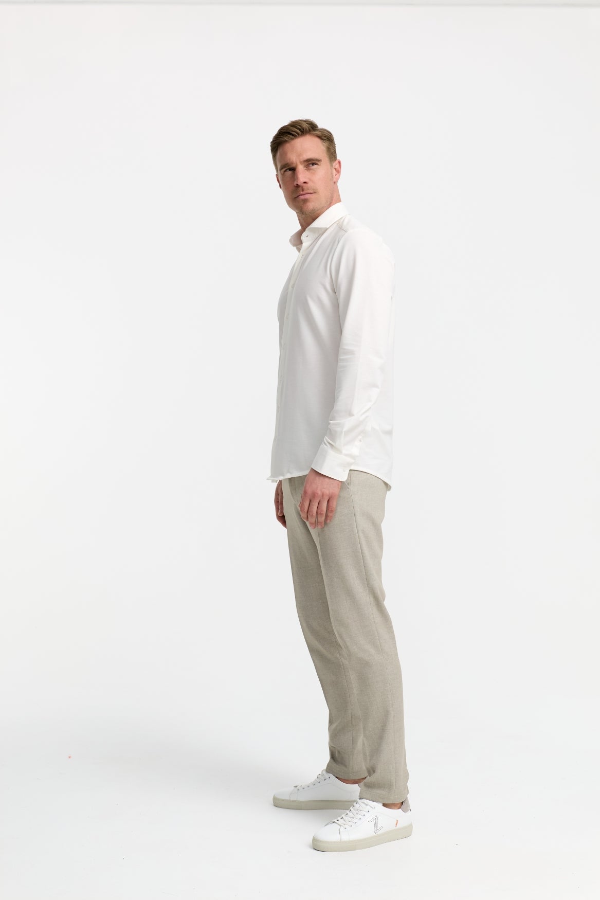DiHans Hemd Slim Fit | ivory