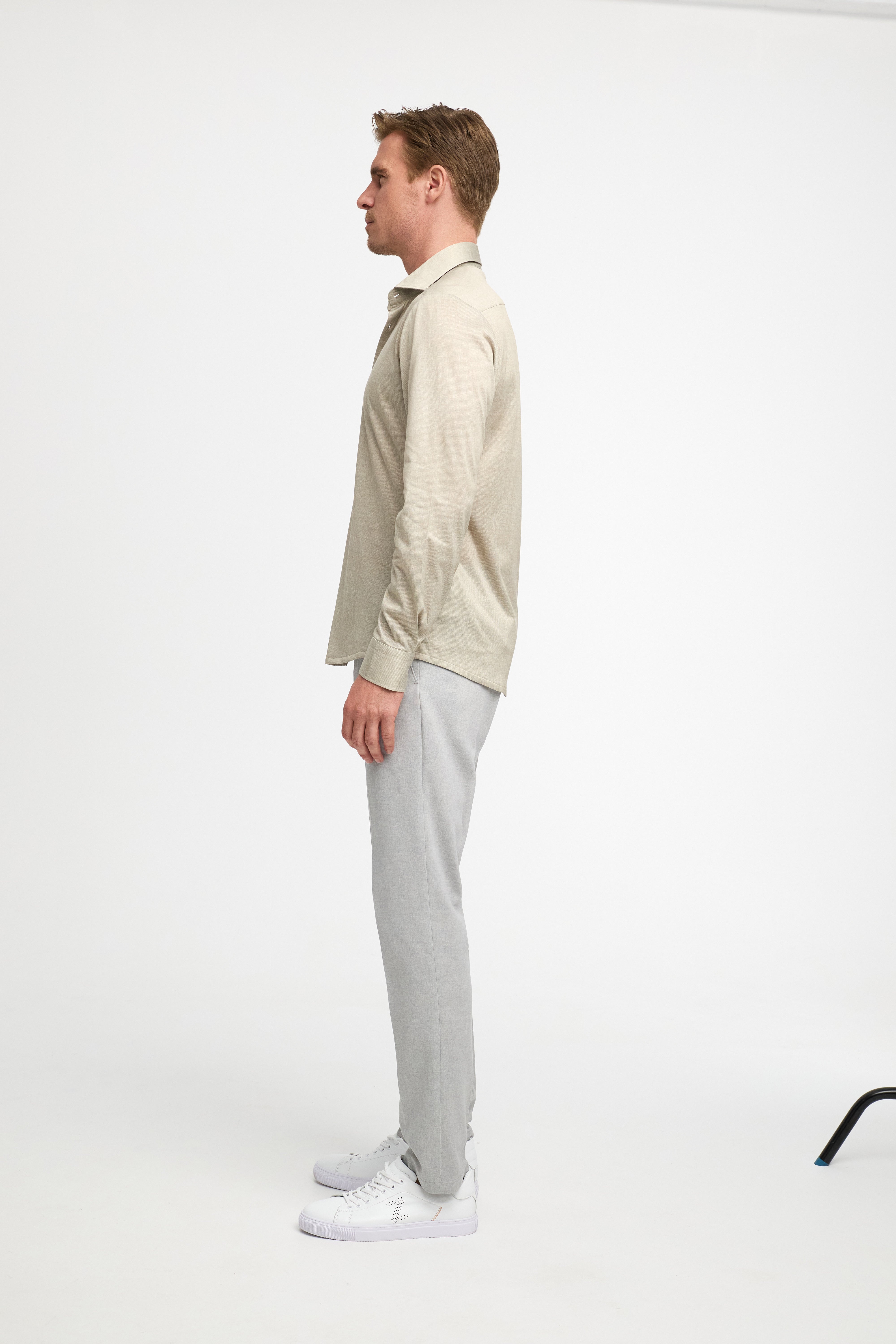 Slim Fit Hemd DiHans 251679-220 Beige – mit Hydrocool Technologie