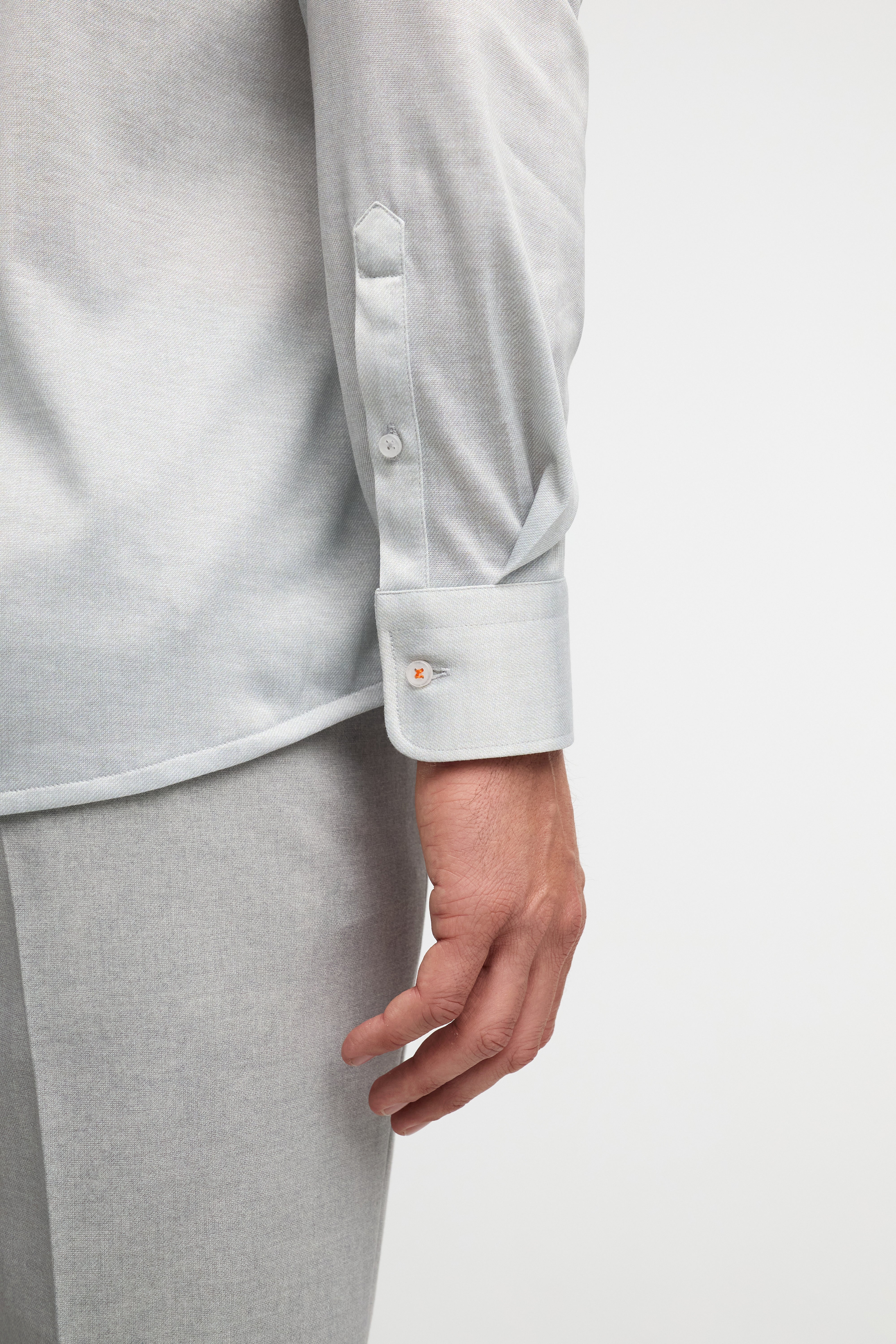 Slim Fit Hemd DiHans 251679-310 Grau - mit Hydrocool Technologie