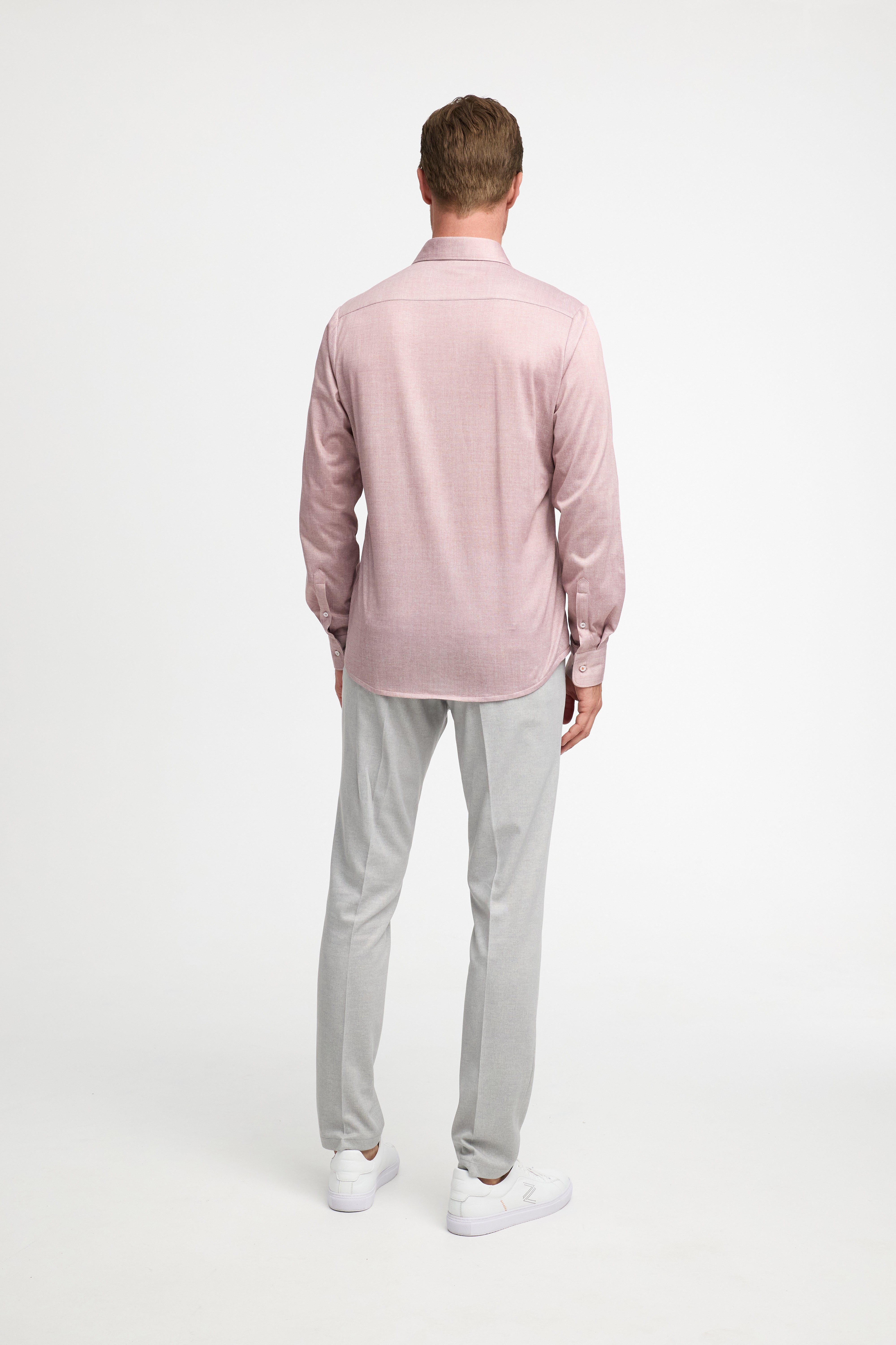 Slim Fit Hemd DiHans 251679-520 Rosa - mit Hydrocool Technologie