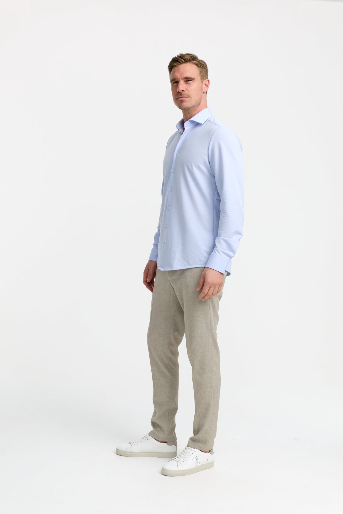 DiHans Hemd Slim Fit | Lt. Blue