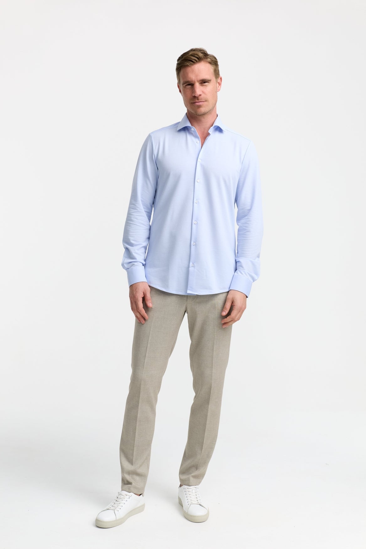 DiHans Hemd Slim Fit | Lt. Blue