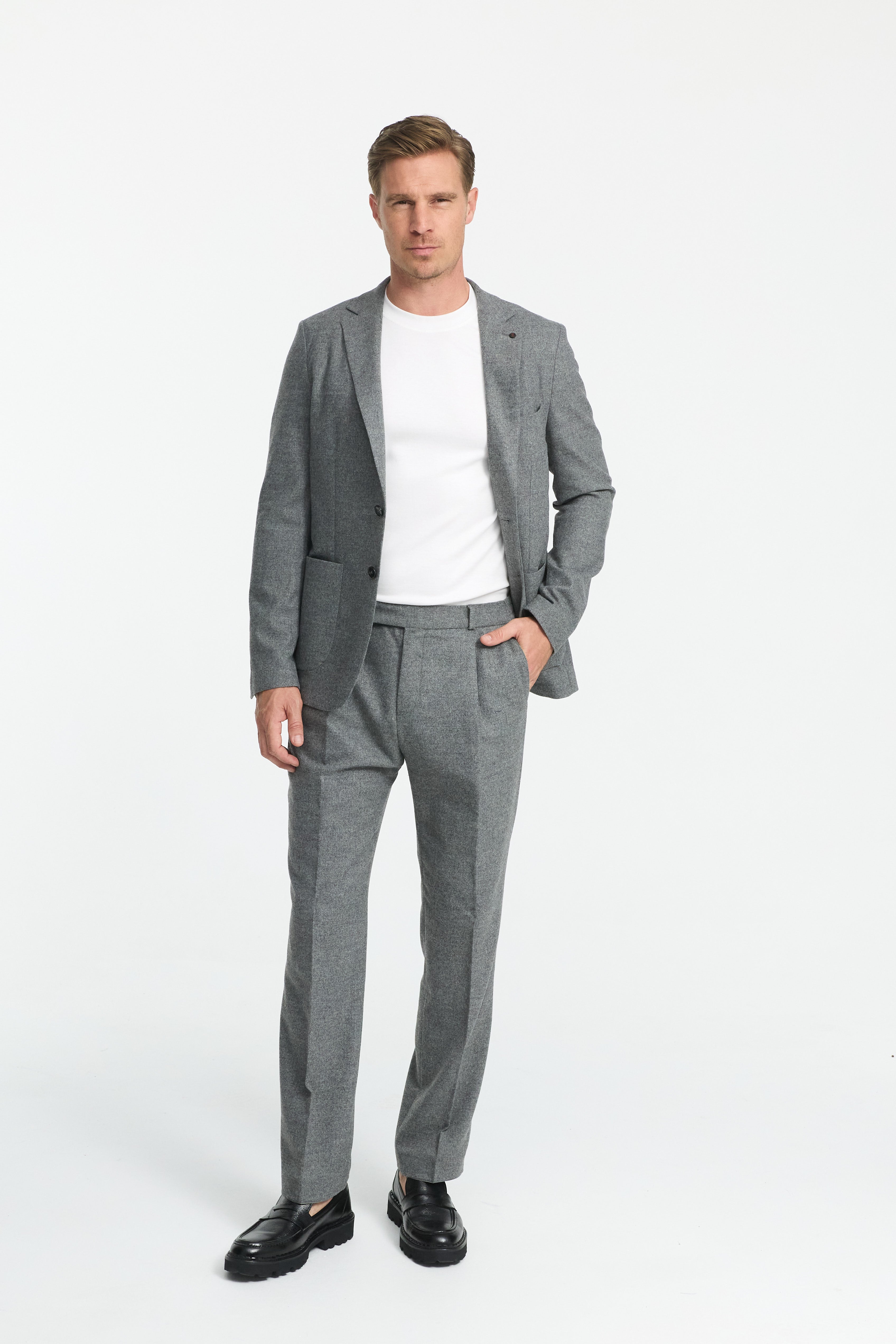 Jersey Anzug 252022-370 Dark Grey