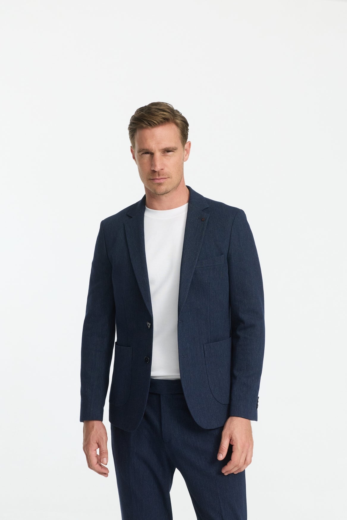 Jersey Sakko DiNove AP 252304-680 | Navy