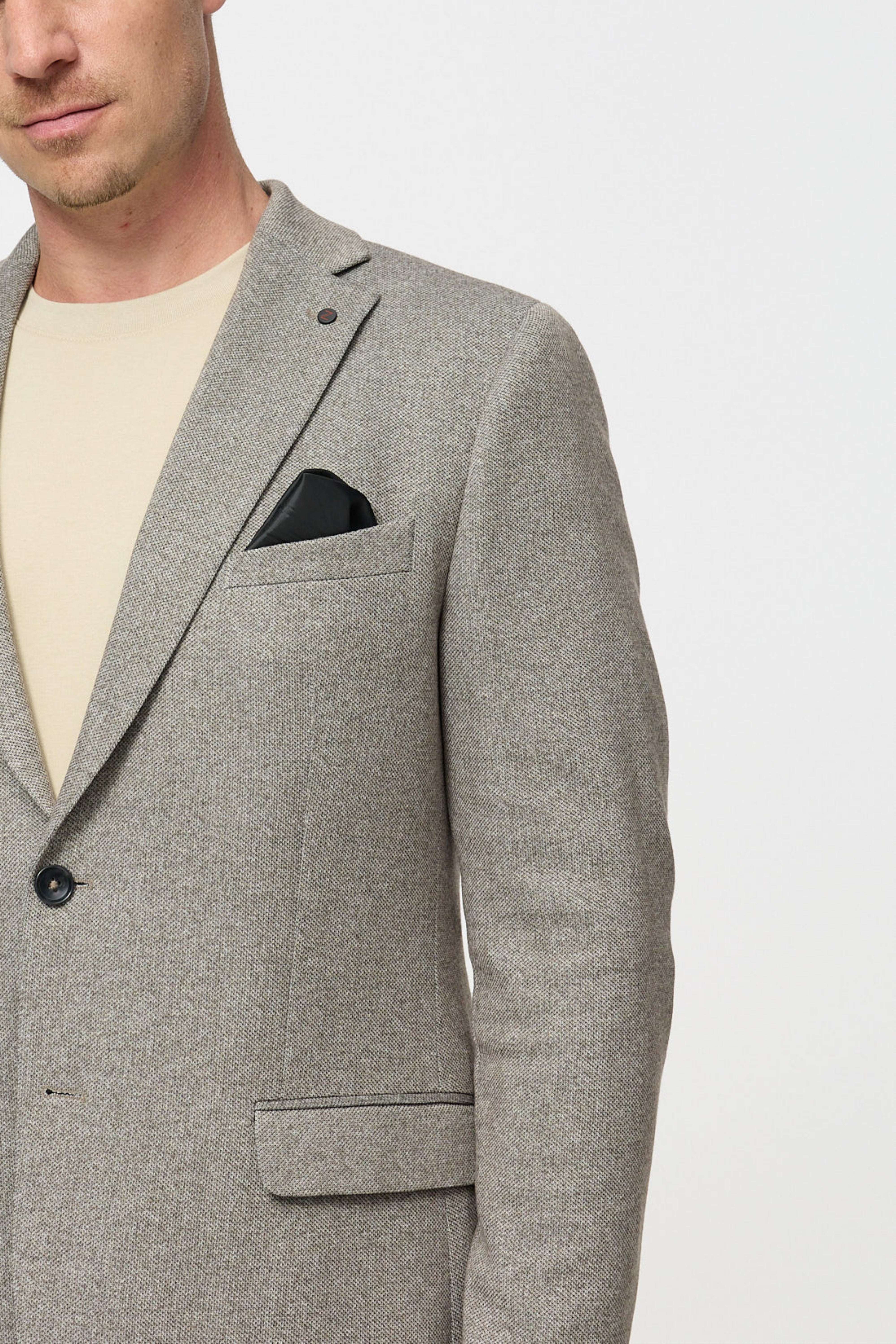 Jersey Anzug 252612-255 Beige