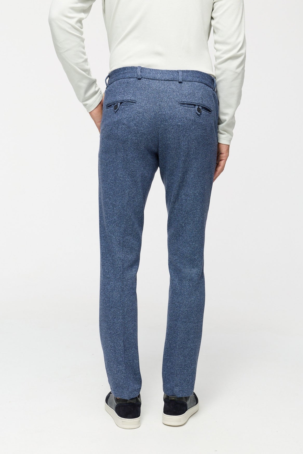 Herren Hose DiSpartaflex SE in Dk. Blue, Rückansicht