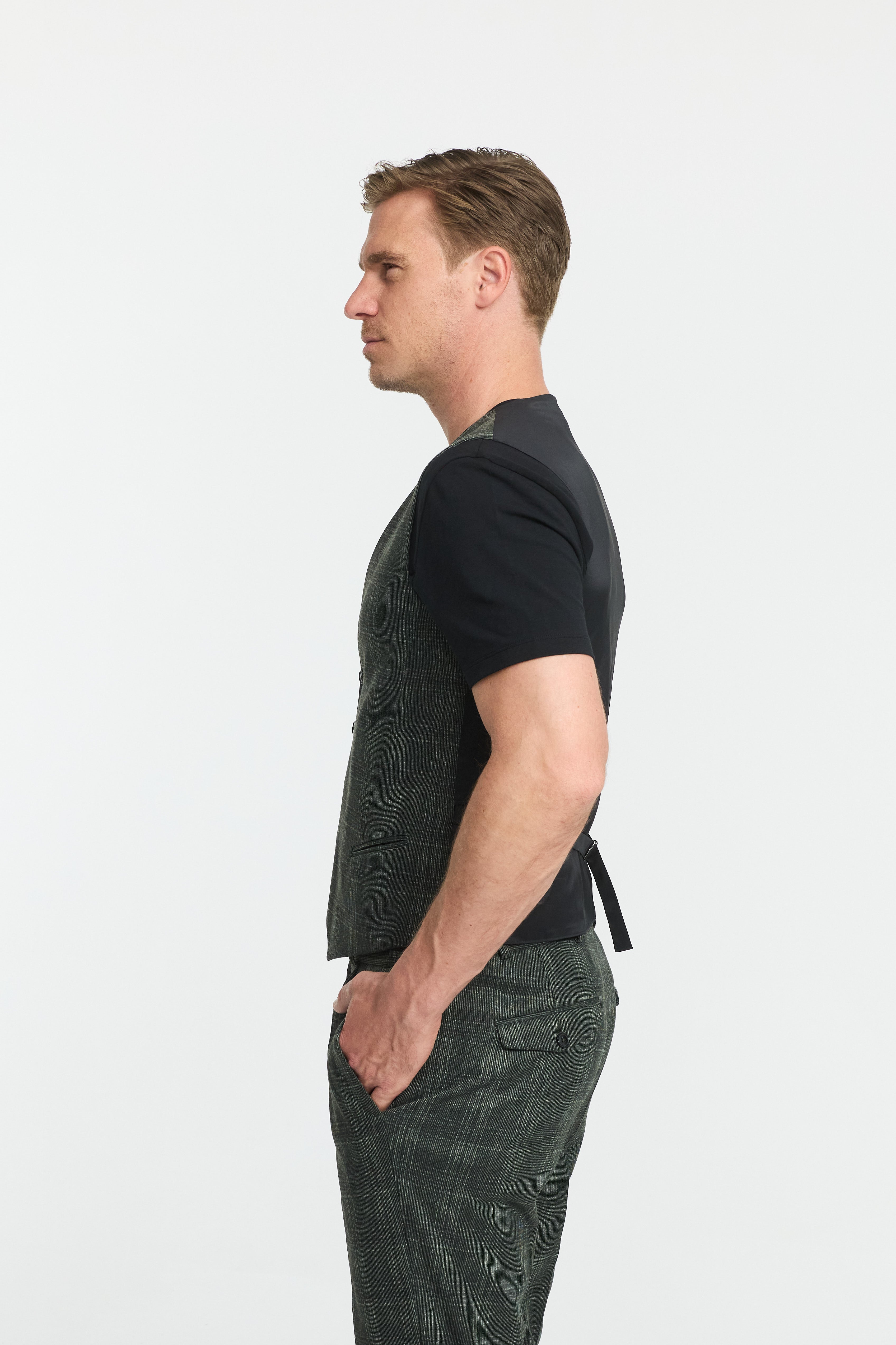 Jersey Weste DiWesley RV 252633-795 Dark Green