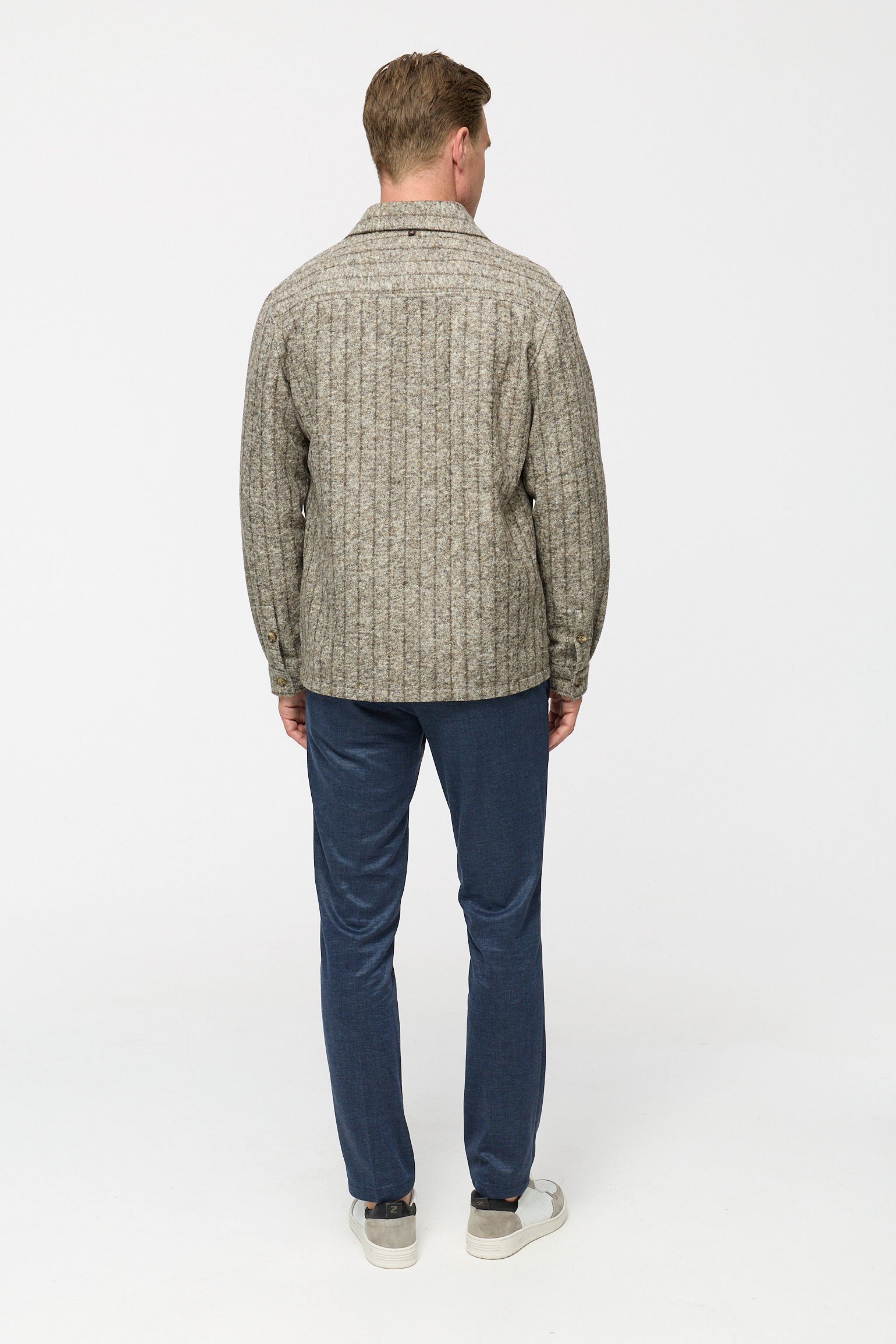 Overshirt DiTyler 252661-770 Beige Striped