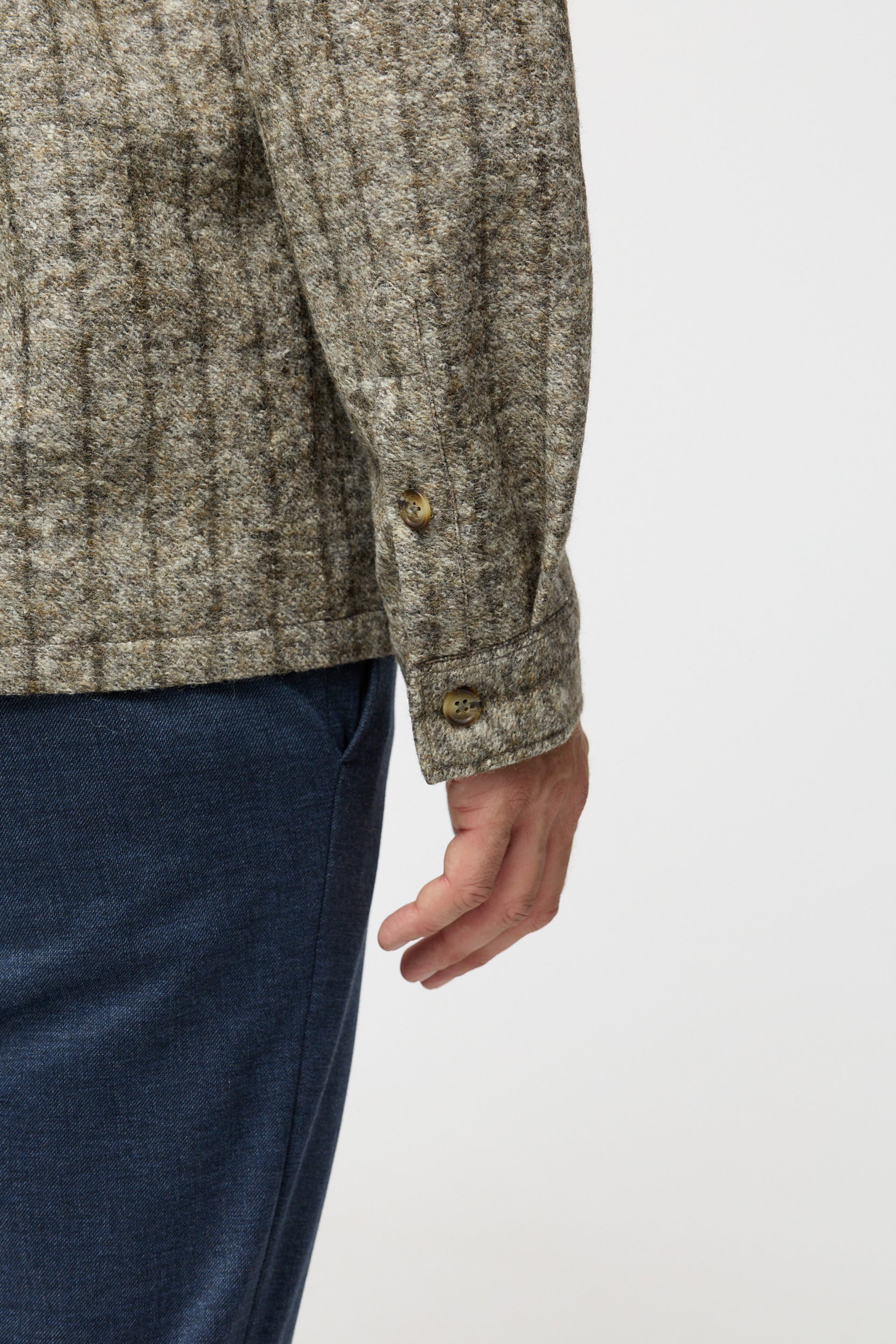 Overshirt DiTyler 252661-770 Beige Striped