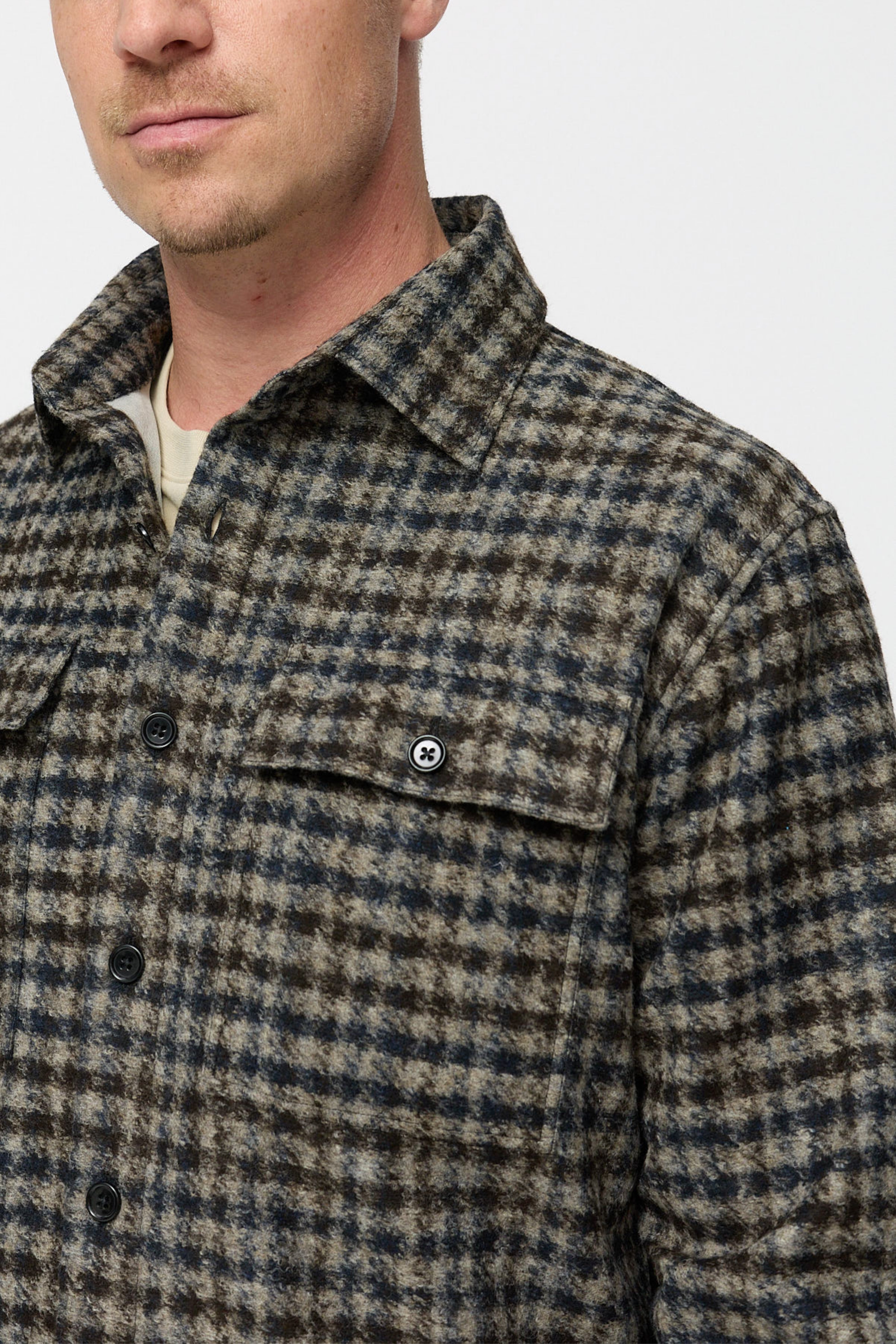 Overshirt DiTyler 252663-780 Beige Mixed