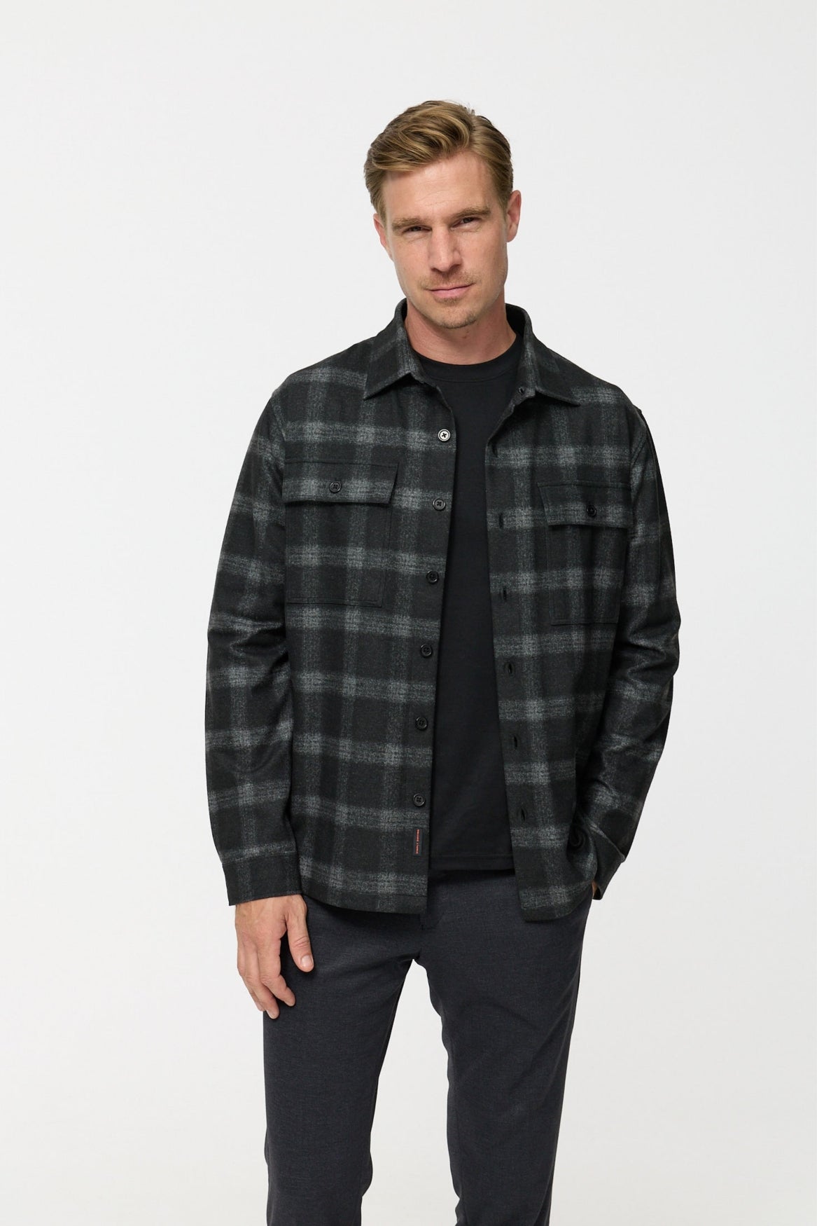 DiTyler Overshirt Regular Fit | Charcoal