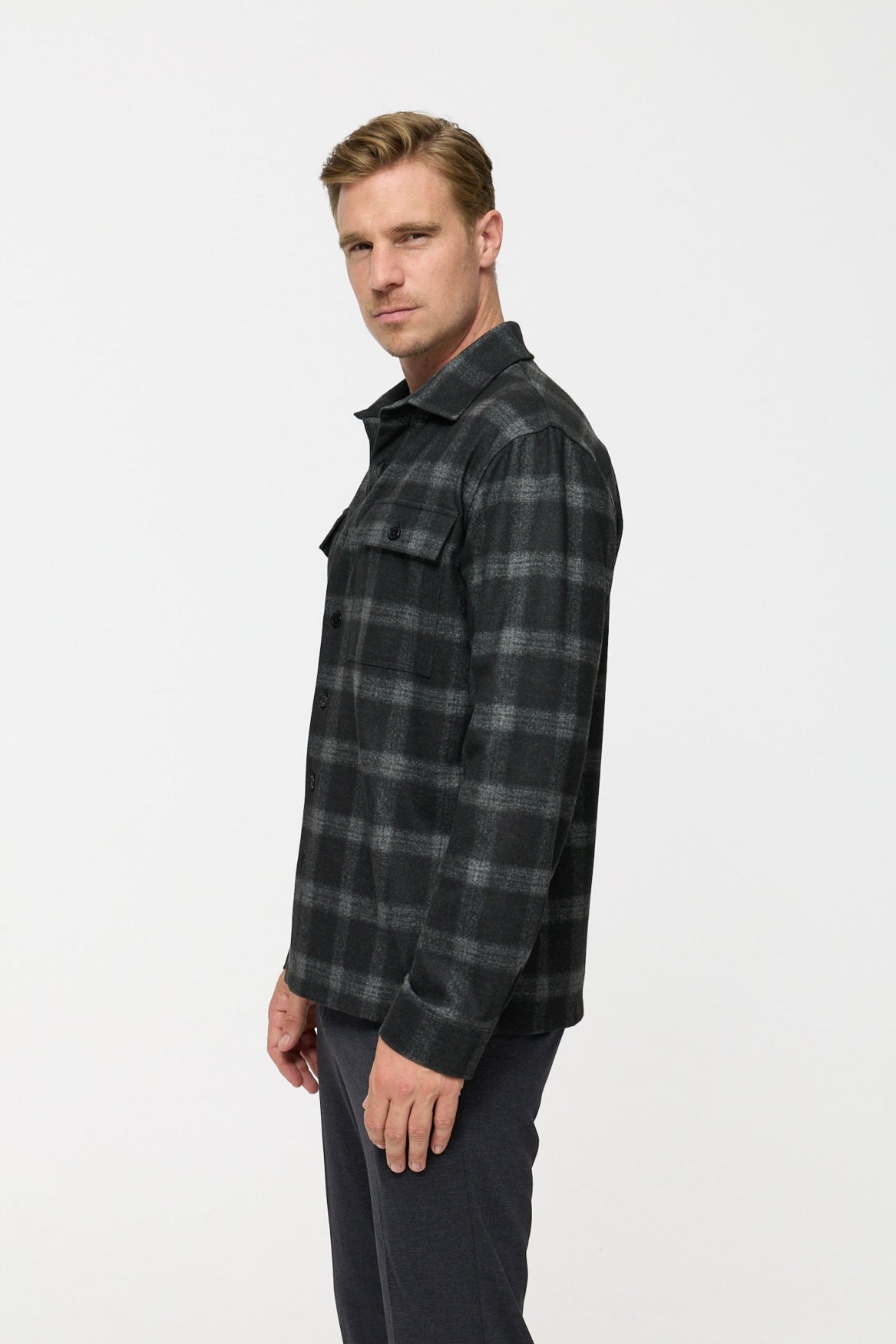 DiTyler Overshirt Regular Fit | Charcoal