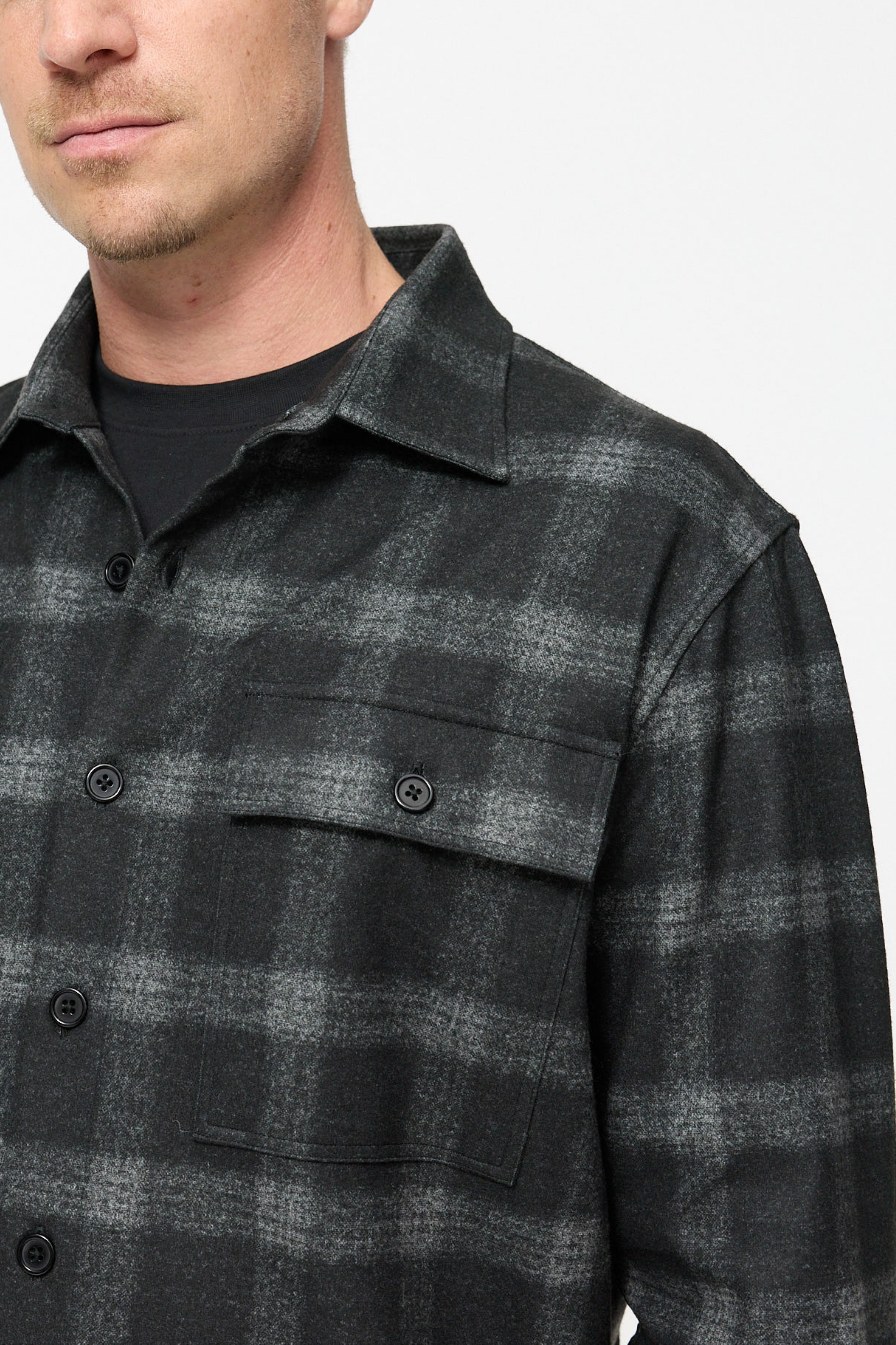 Overshirt DiTyler 252675-390 Grey Checked