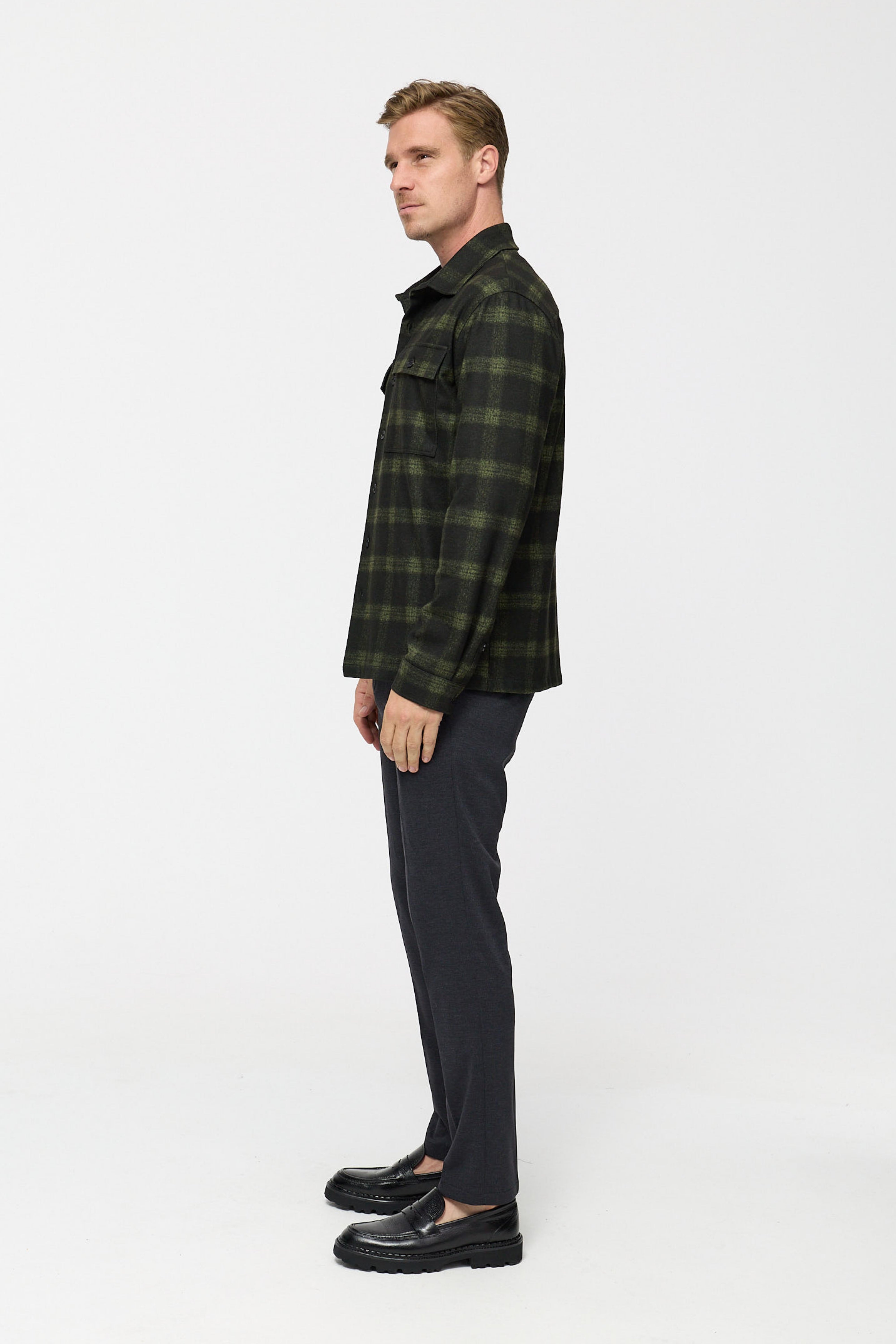 Overshirt DiTyler 252675-790 Green Checked