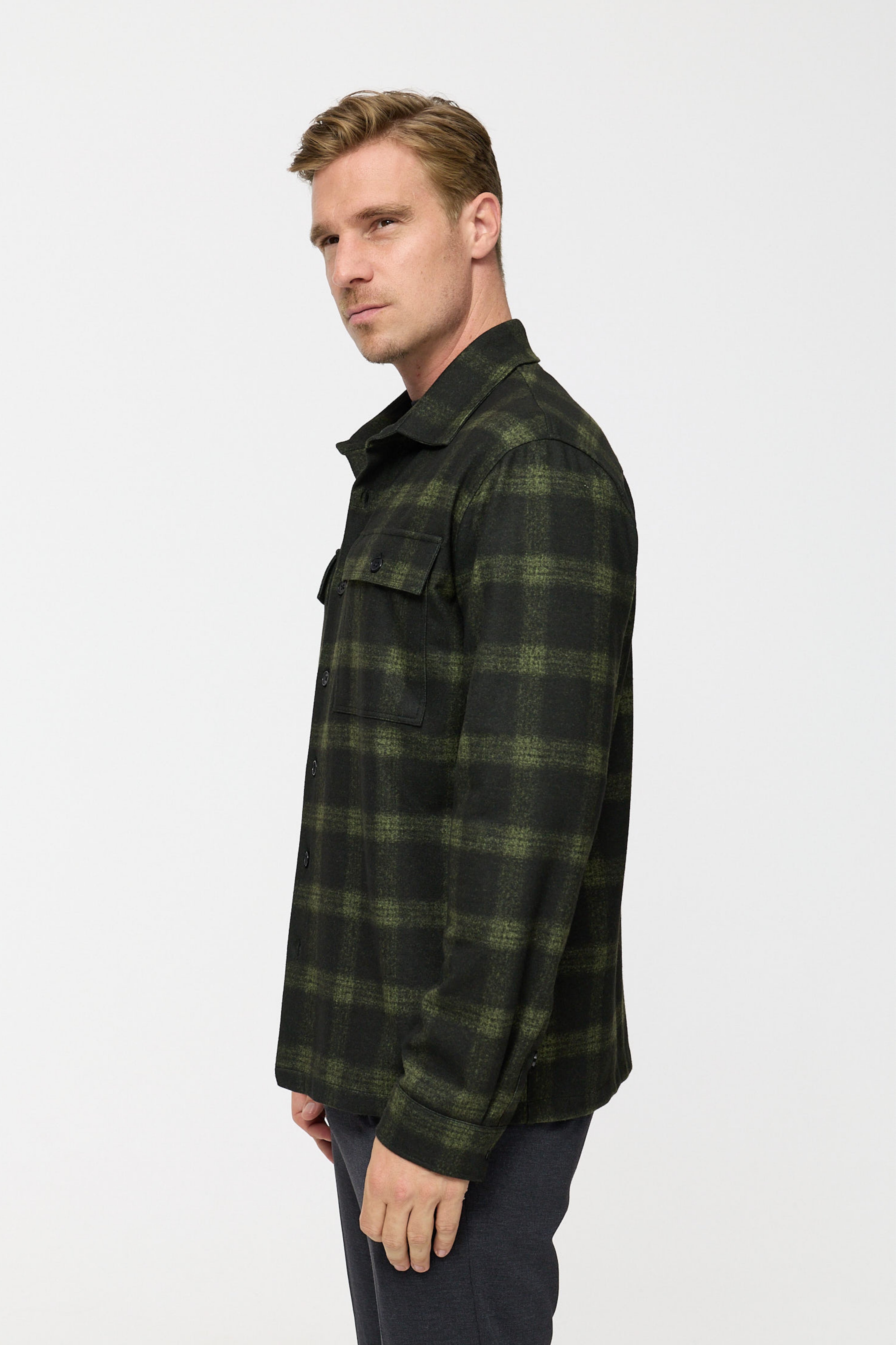 Overshirt DiTyler 252675-790 Green Checked