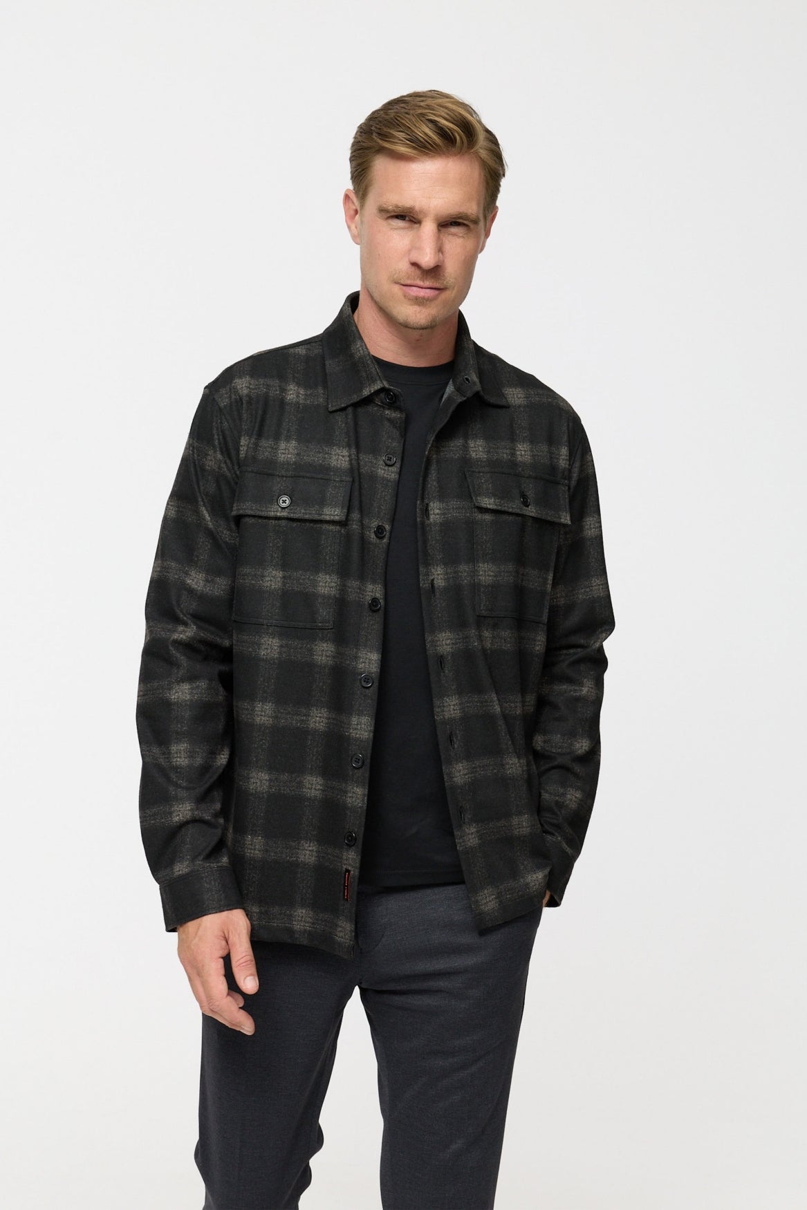 DiTyler Overshirt Regular Fit | Dk. Brown