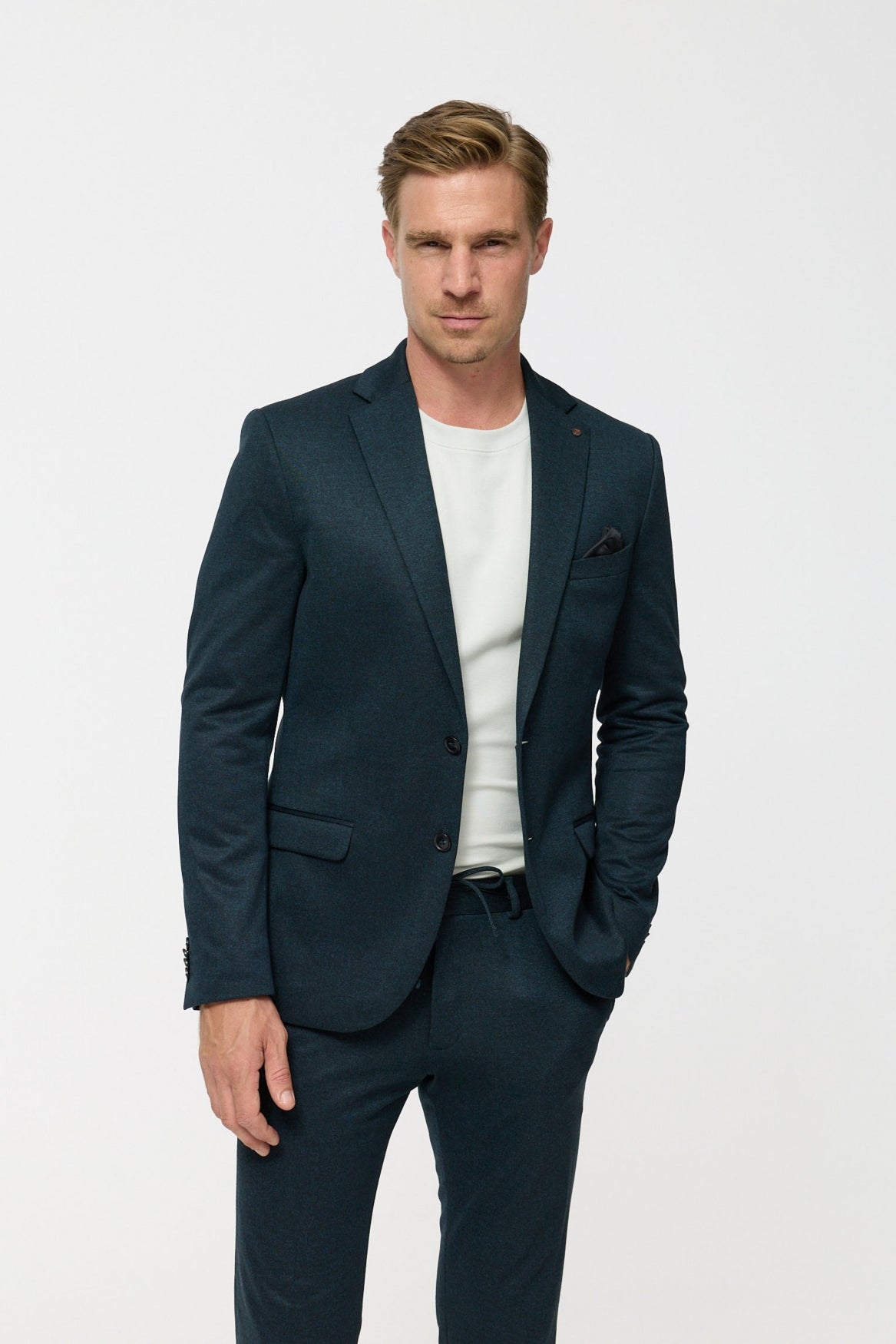 Jersey Sakko DiNick 252689-795 | Petrol