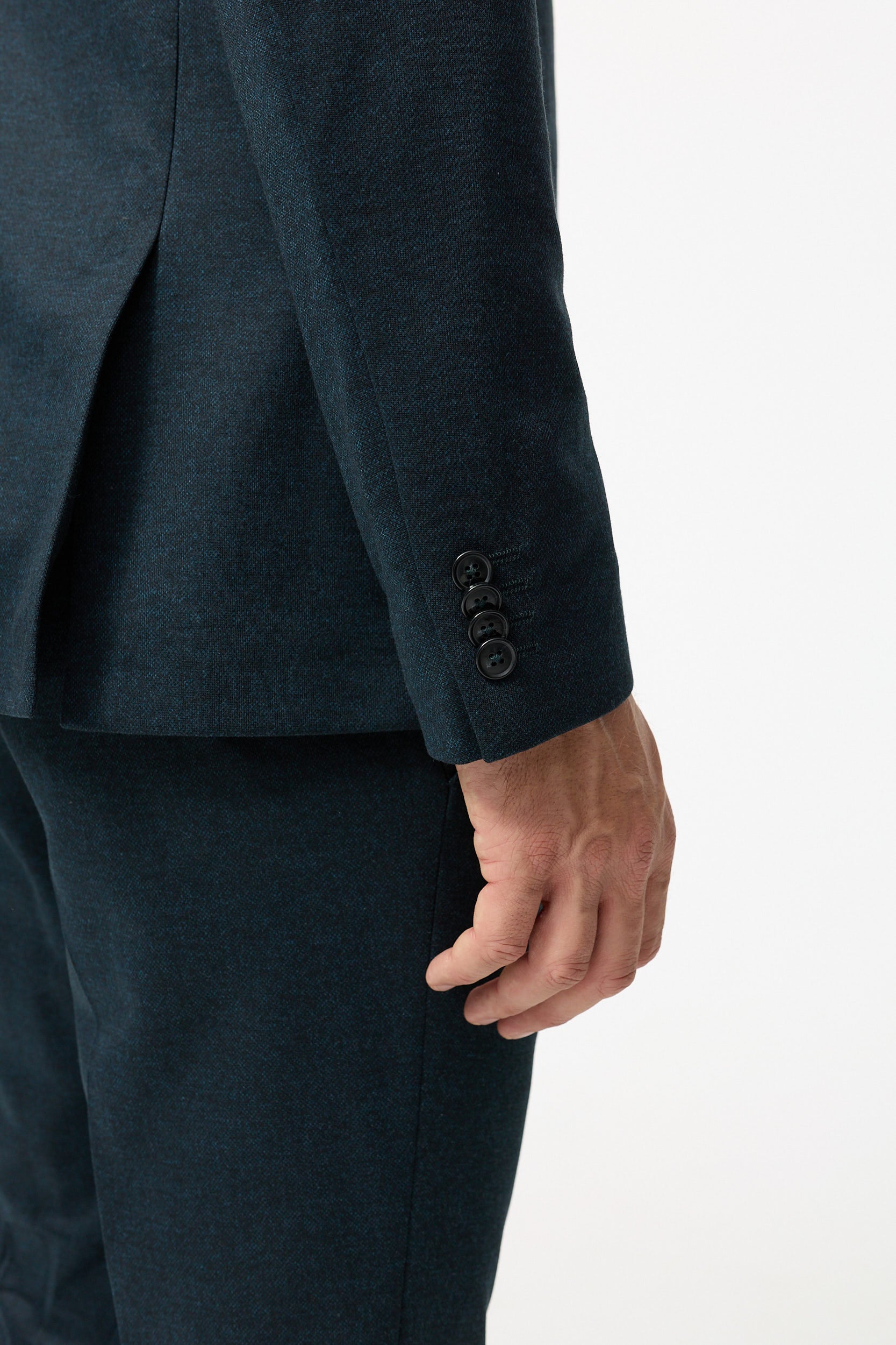 Jersey Sakko DiNove 252689-795 | Petrol