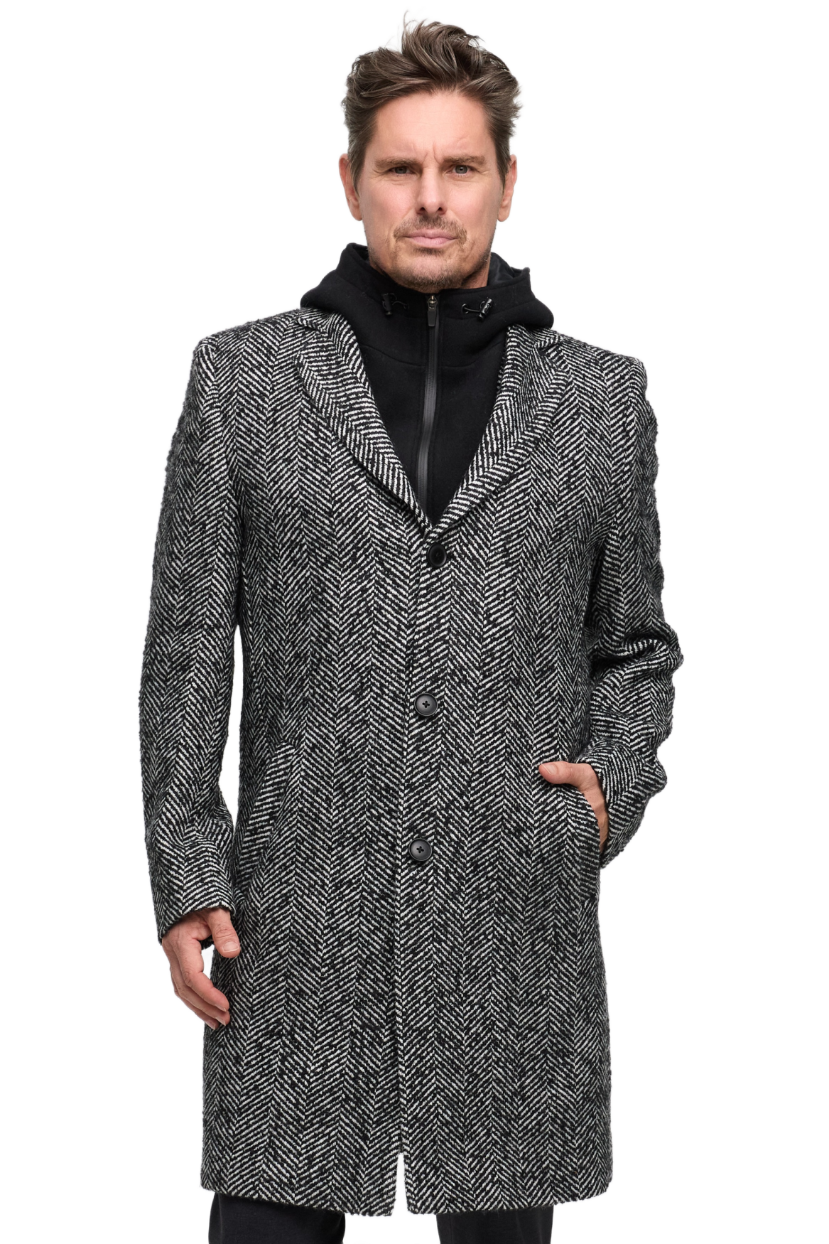 Mantel DiArvid 252816-910 | Black-White