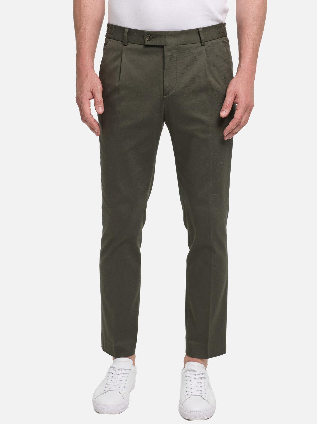 Herren Hose DiClifferW SE in Green, Vorderansicht