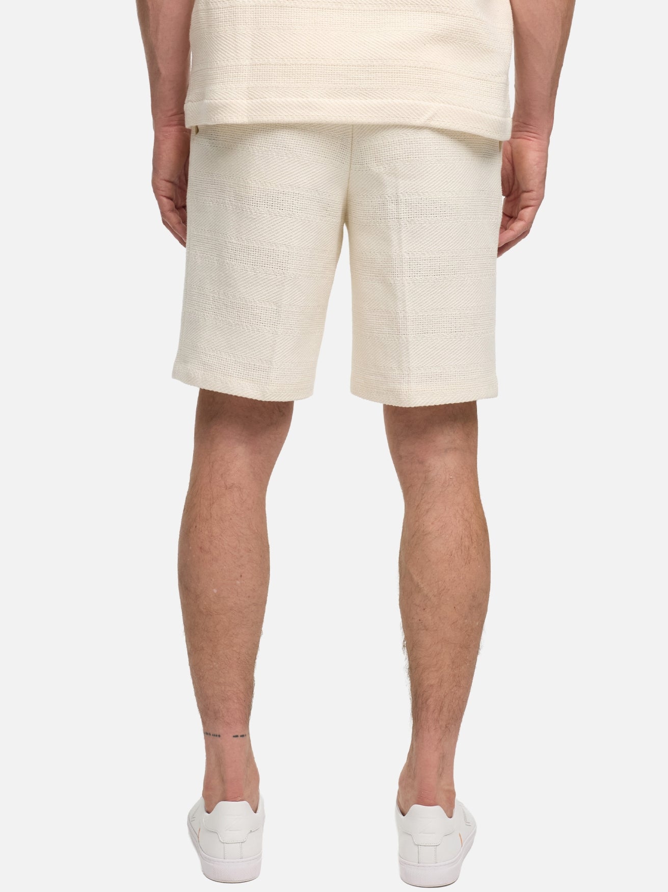Herren Shorts DiPino SE in Offwhite, Rückansicht